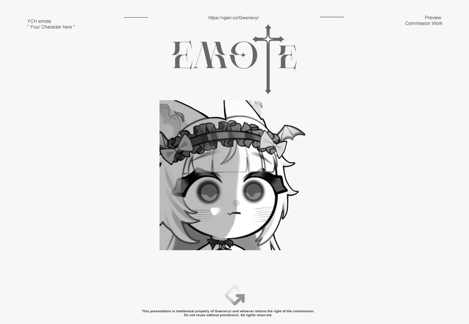 zaikiai's ♡ YCH Dead Inside portfolio artwork