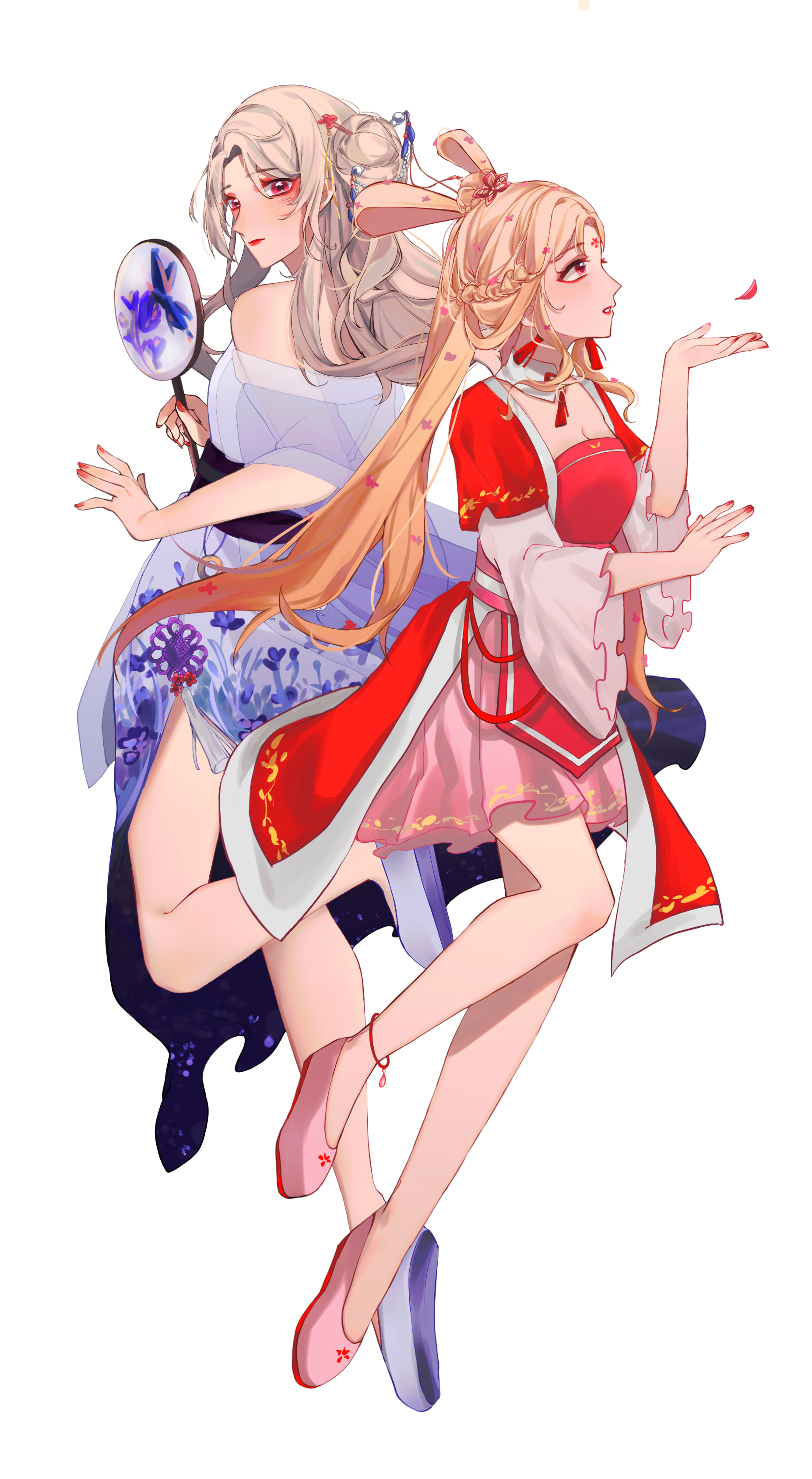 Oriental full body art portfolio artwork