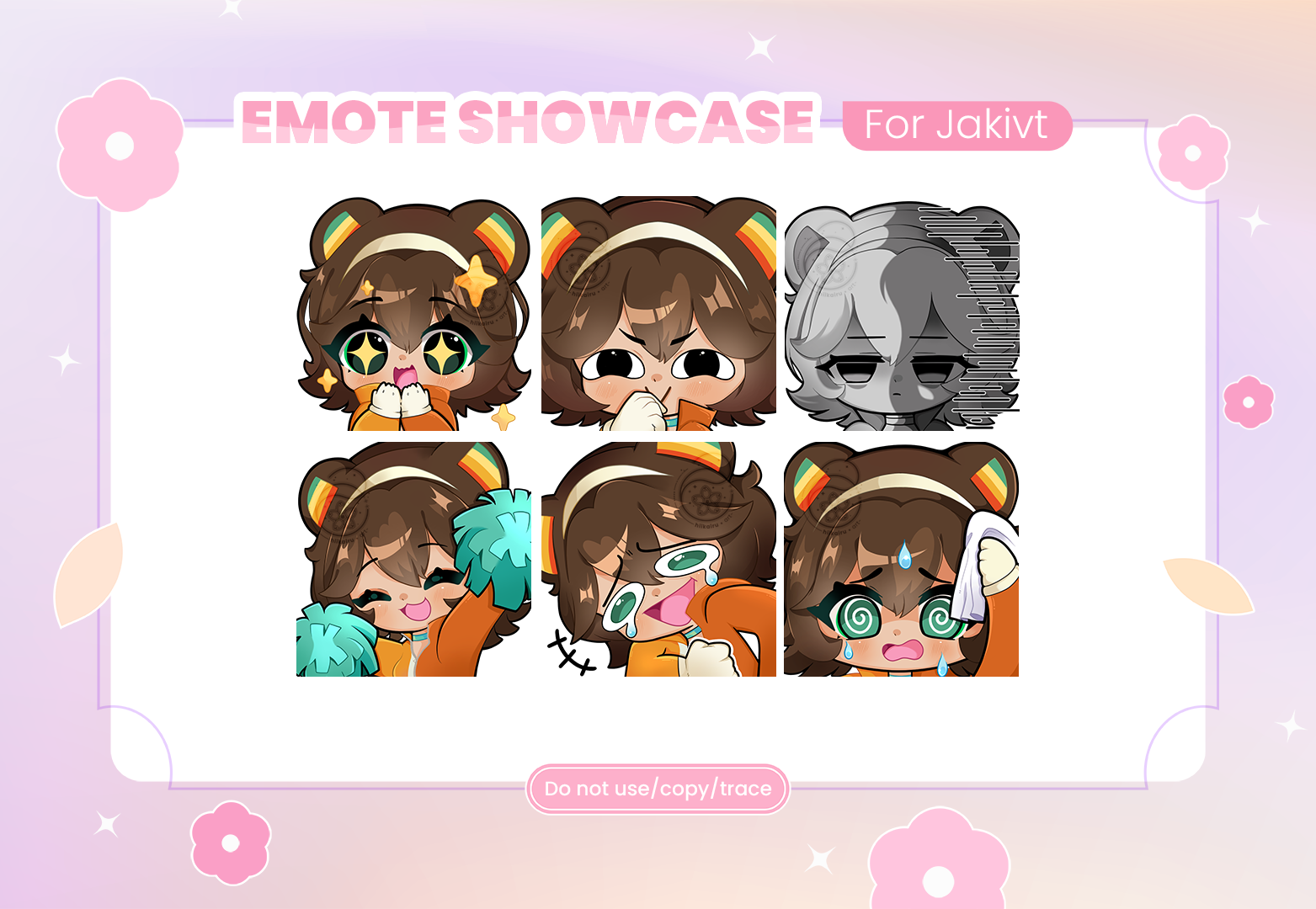 Custom Emotes for Jakivt ✿ portfolio artwork