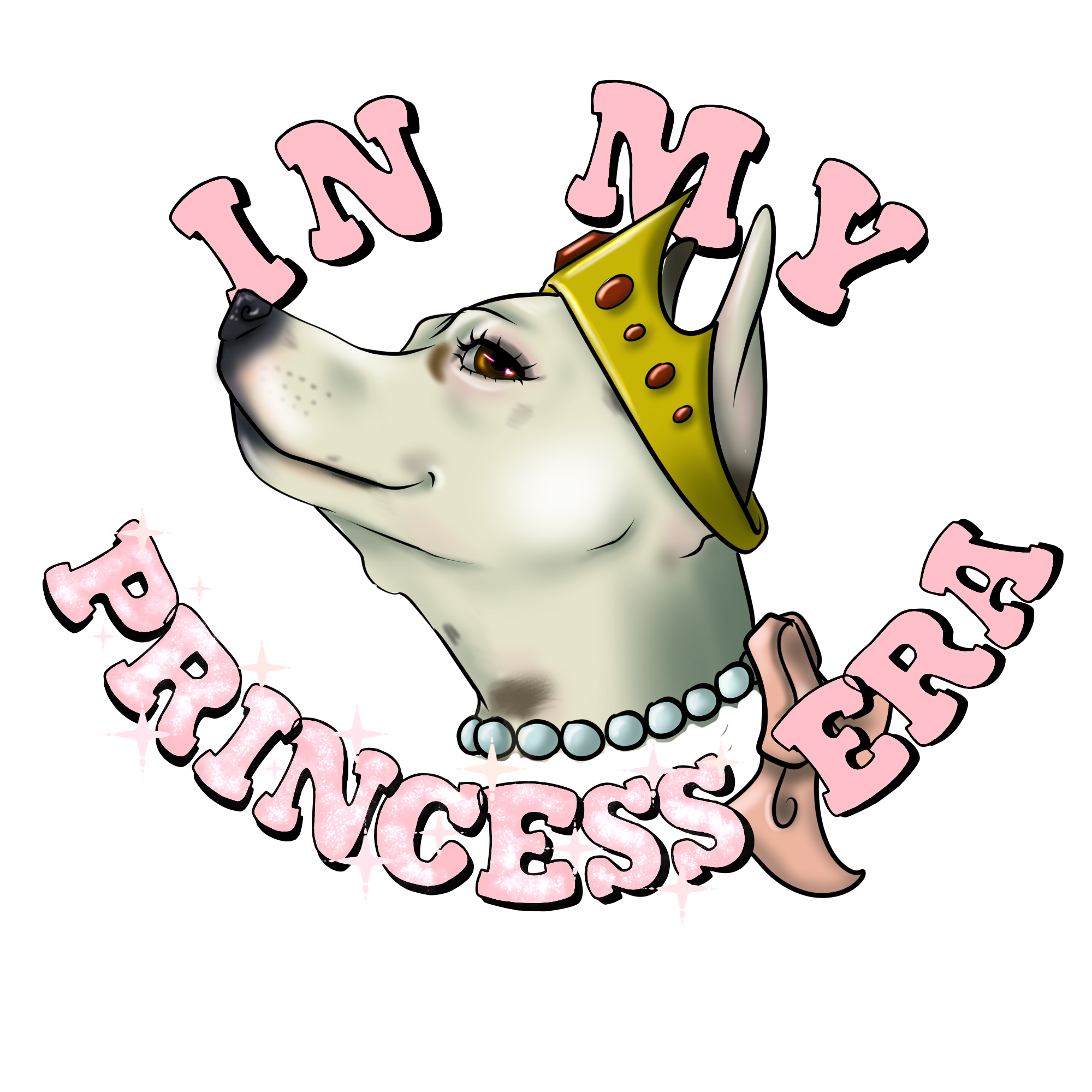 In My Princess Era portfolio artwork