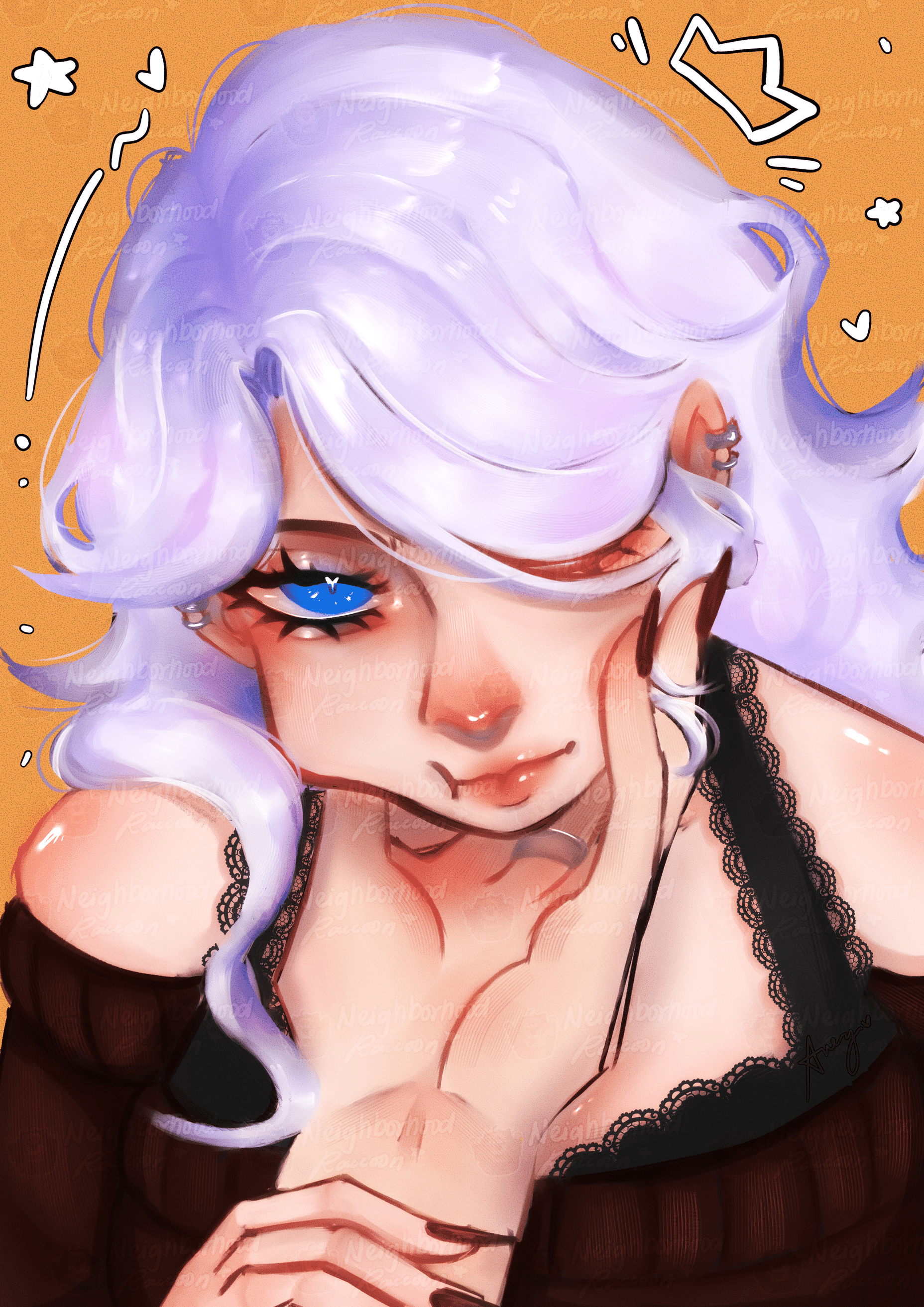 OC: Maddie portfolio artwork