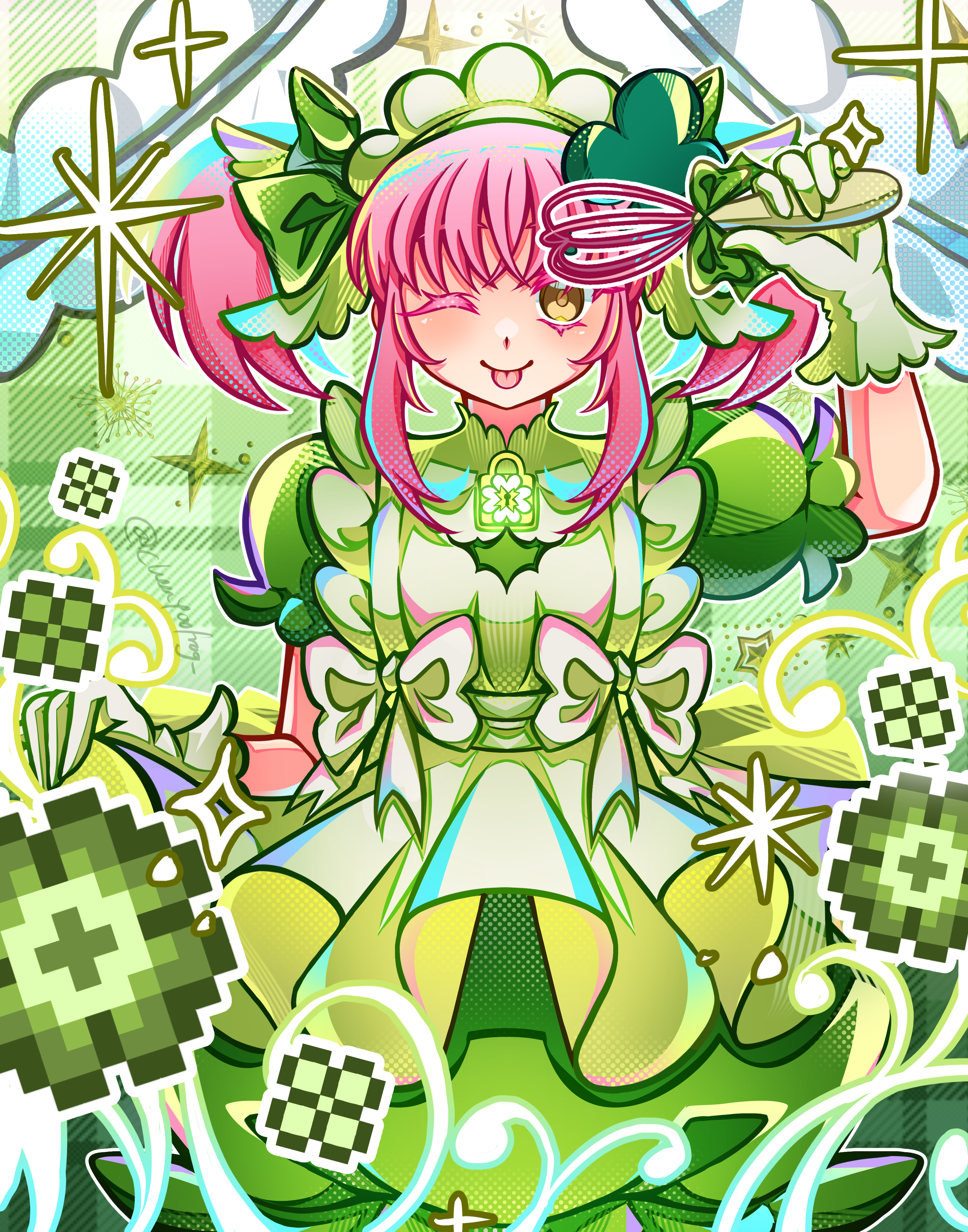 Hinamori Amu (Clover) portfolio artwork