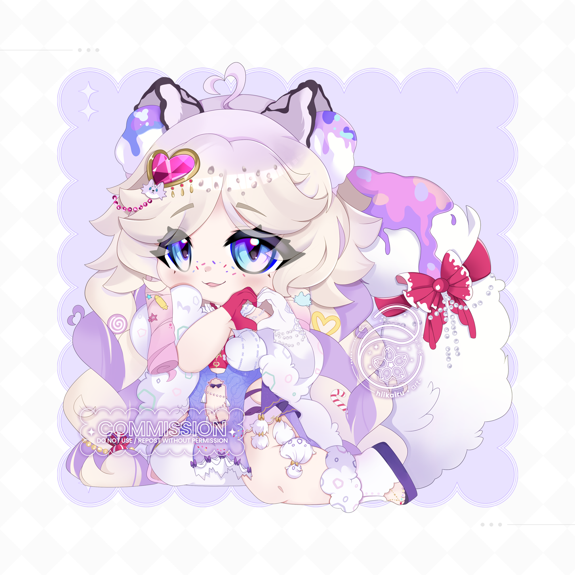 Daisy Chibi Illustration ✿ Commissions portfolio artwork