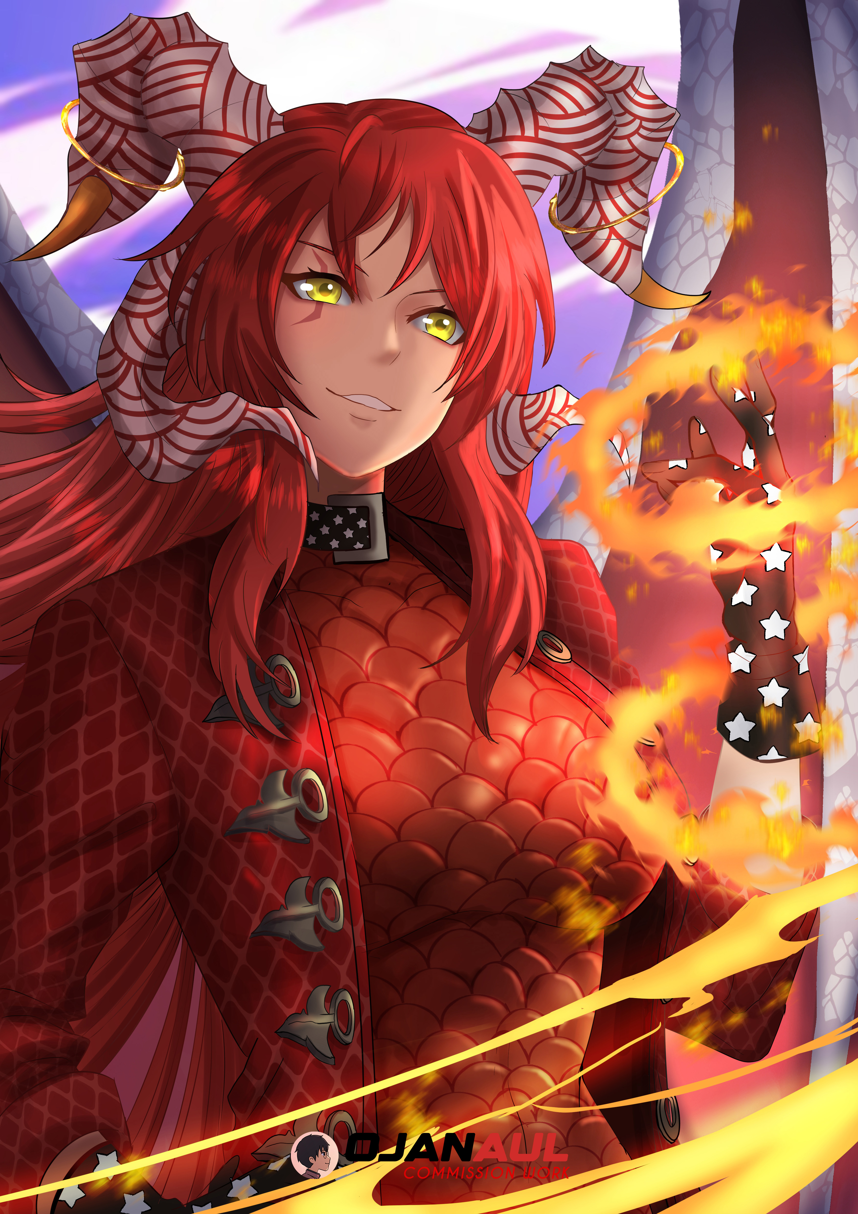 Surprise Me Commission for Axel portfolio artwork