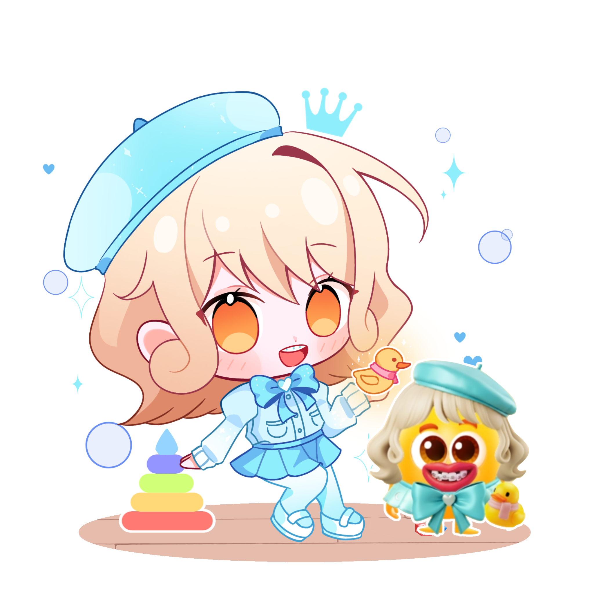 Streak pet chibi πΰ§ portfolio artwork