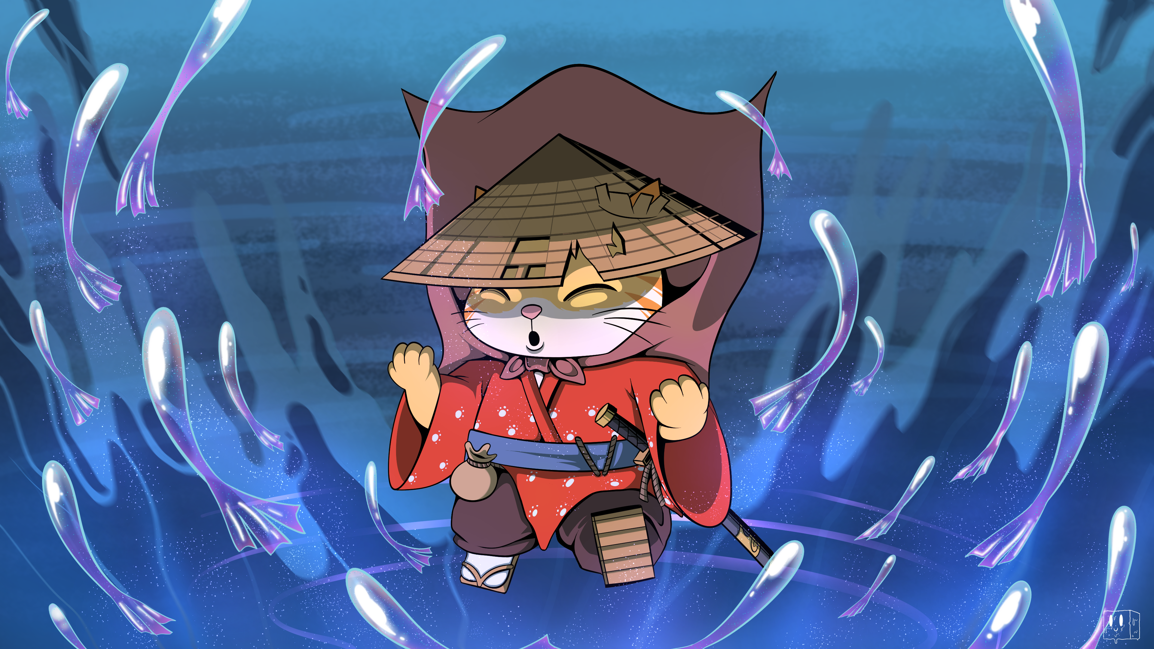 Chibi portfolio artwork