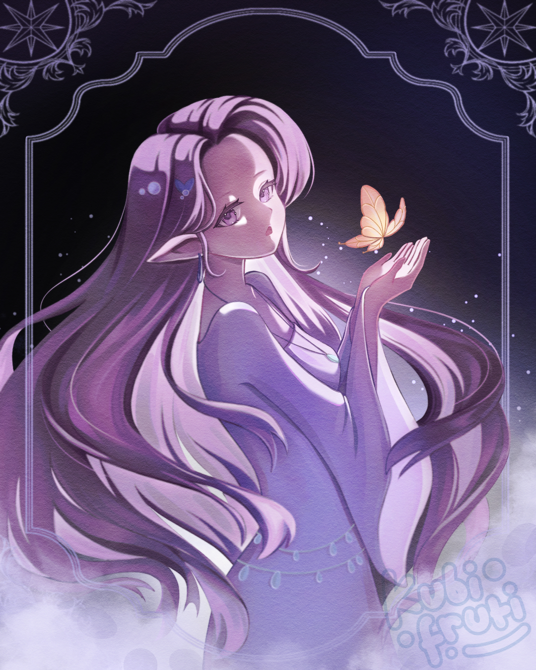 DTIYS challenge (anime style) portfolio artwork
