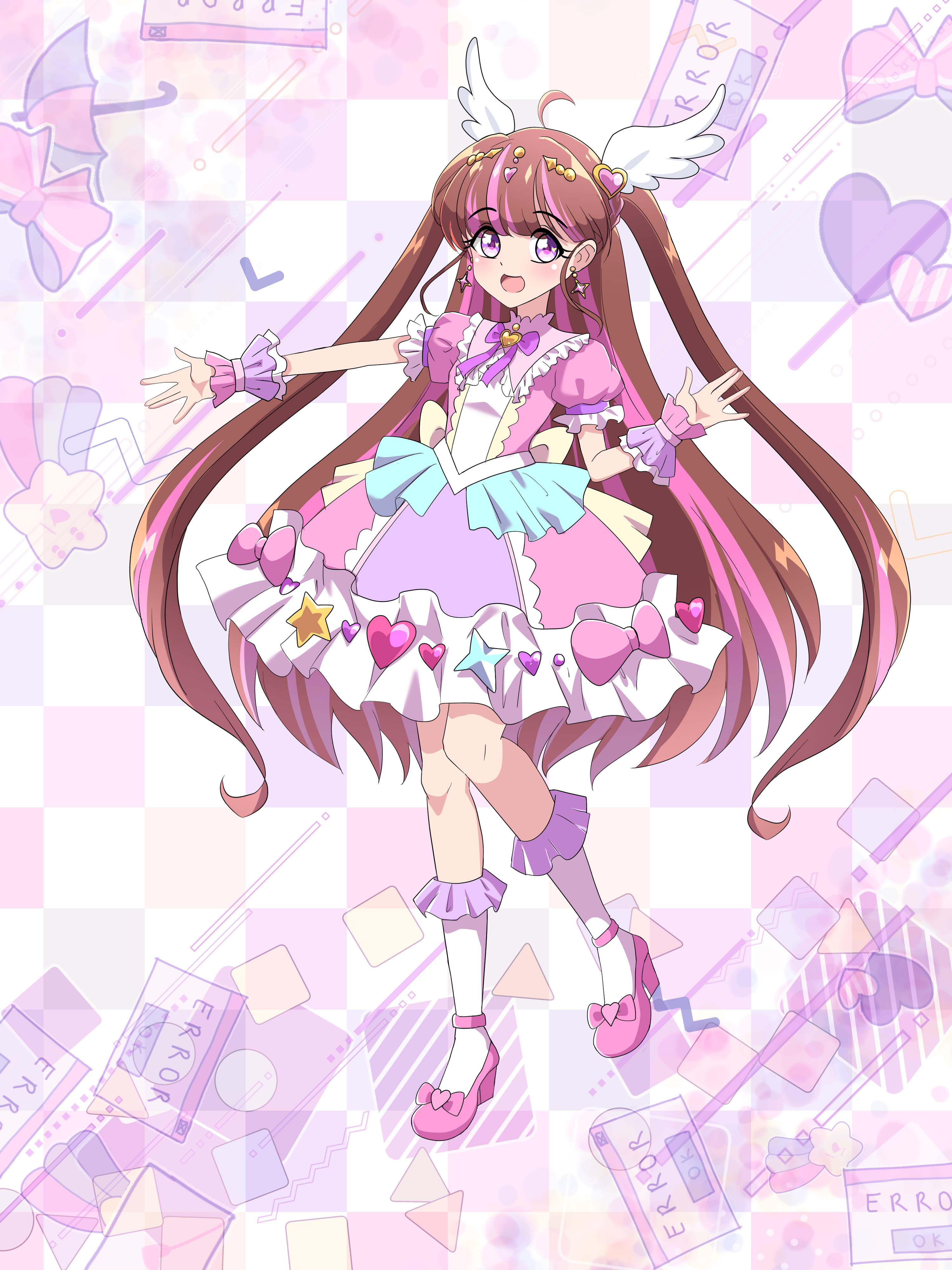 Dress & idol dress design with character models portfolio artwork