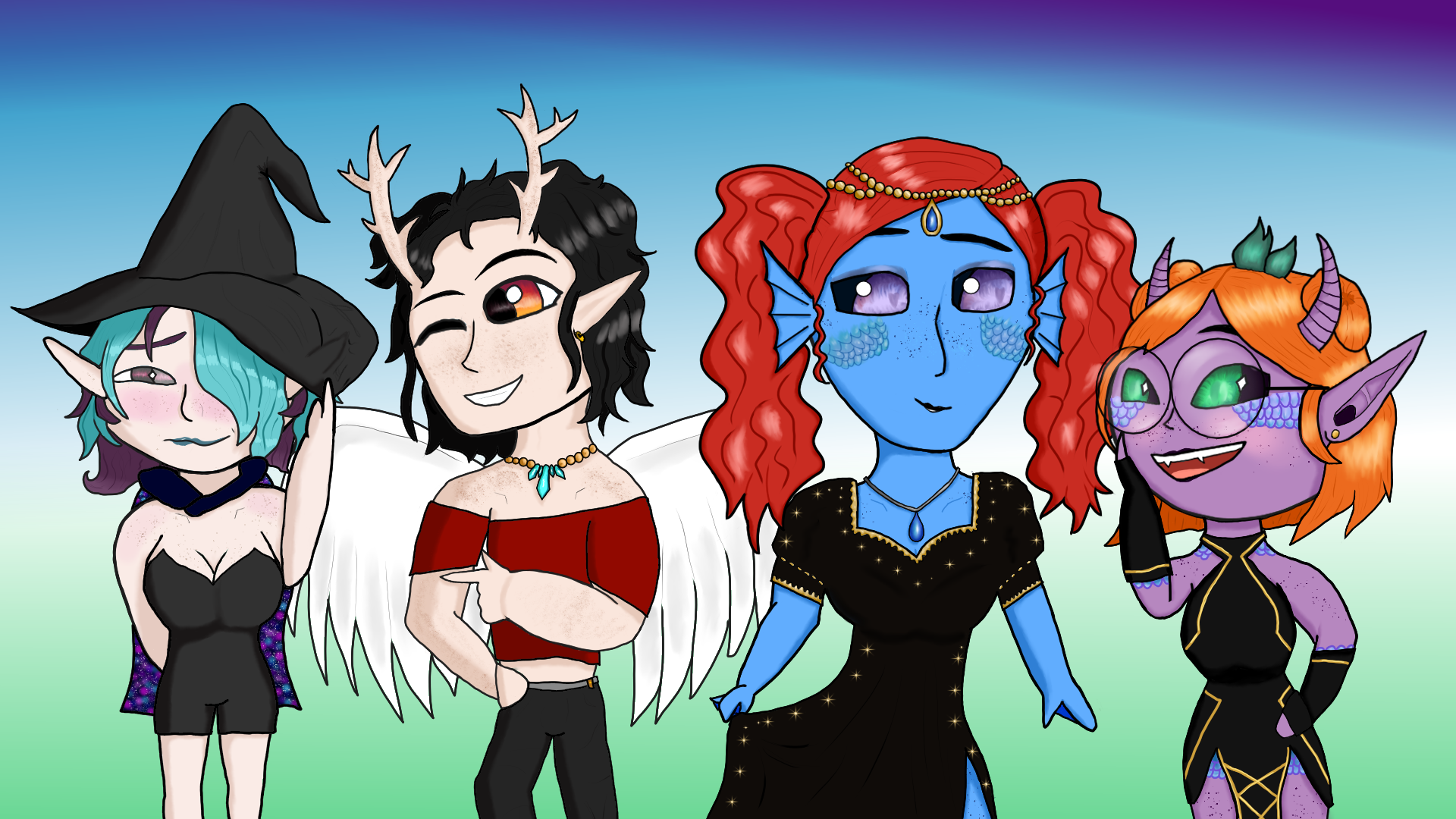 Chibi Banner portfolio artwork