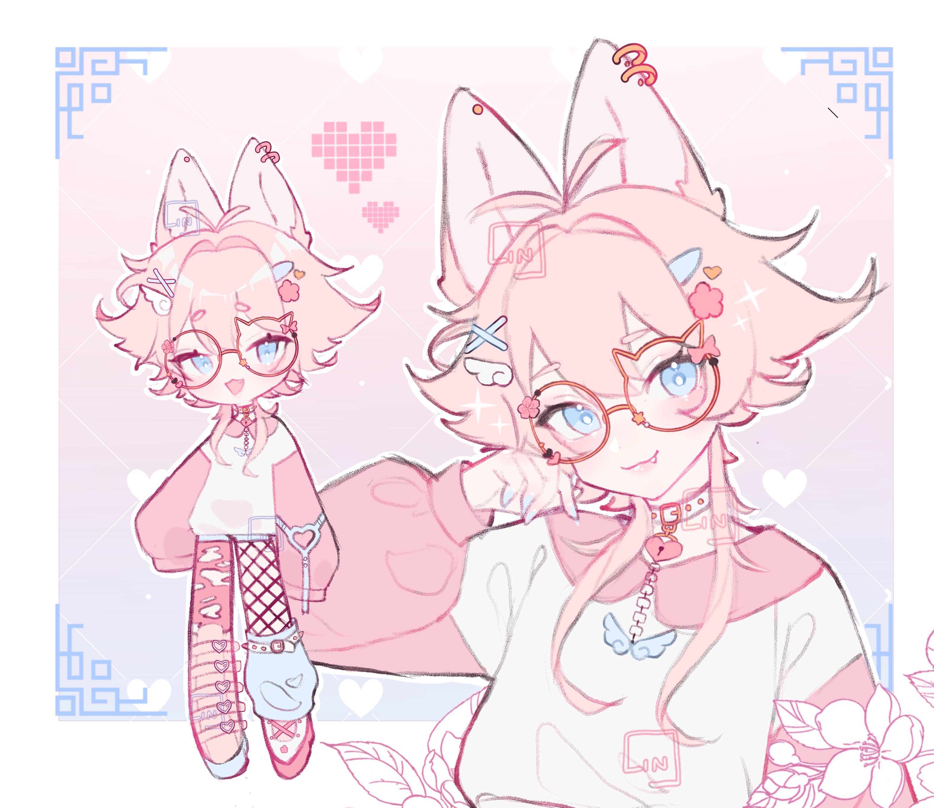 [ REFERENCES / ADOPTS ] portfolio artwork