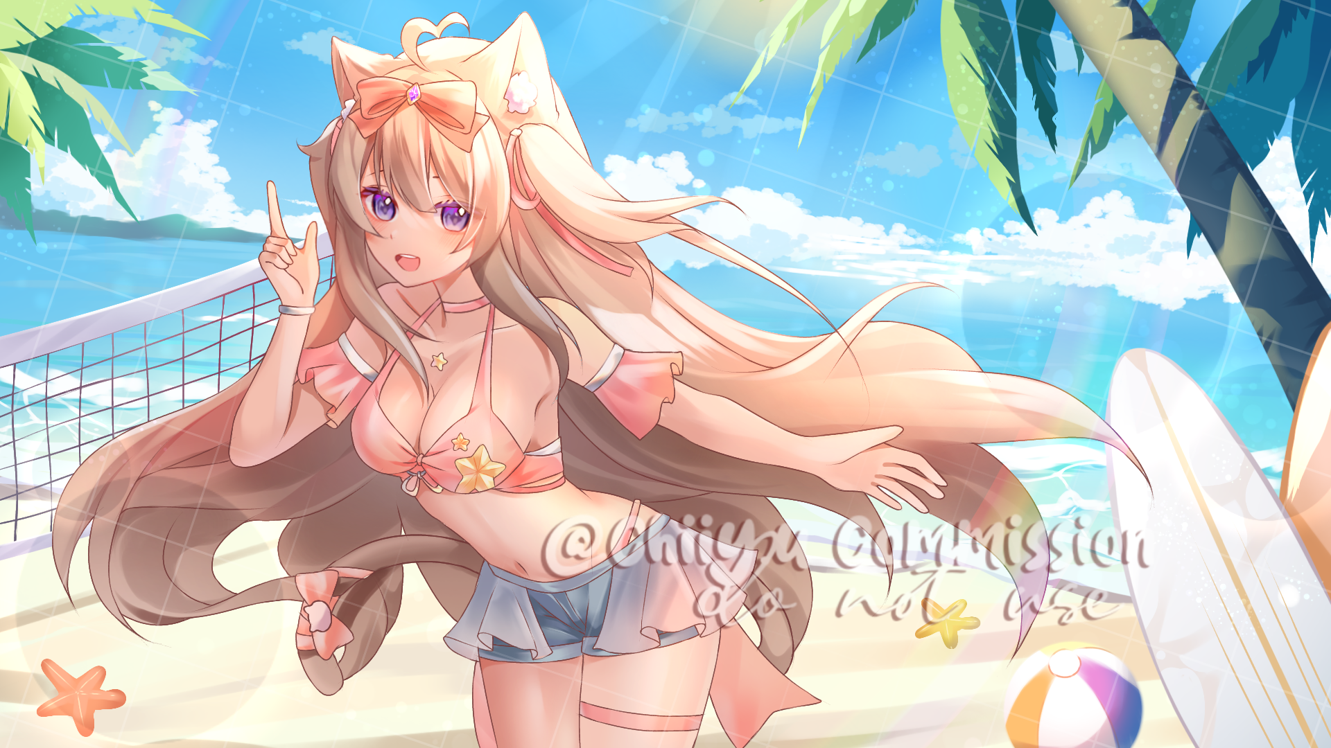Summer Vibes Full Illustration portfolio artwork