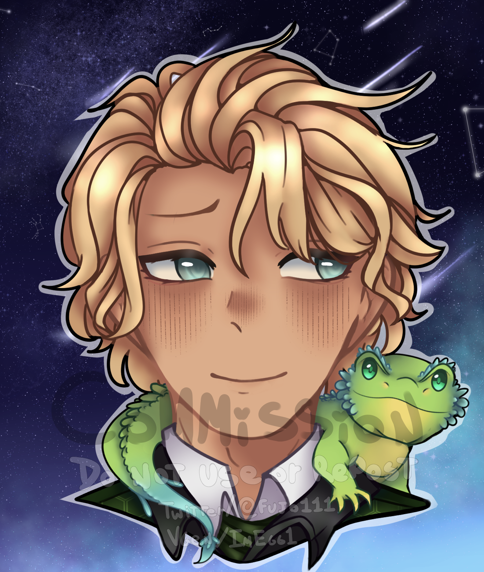 June | Headshot/ Basic Icon (Fanart Commission) portfolio artwork