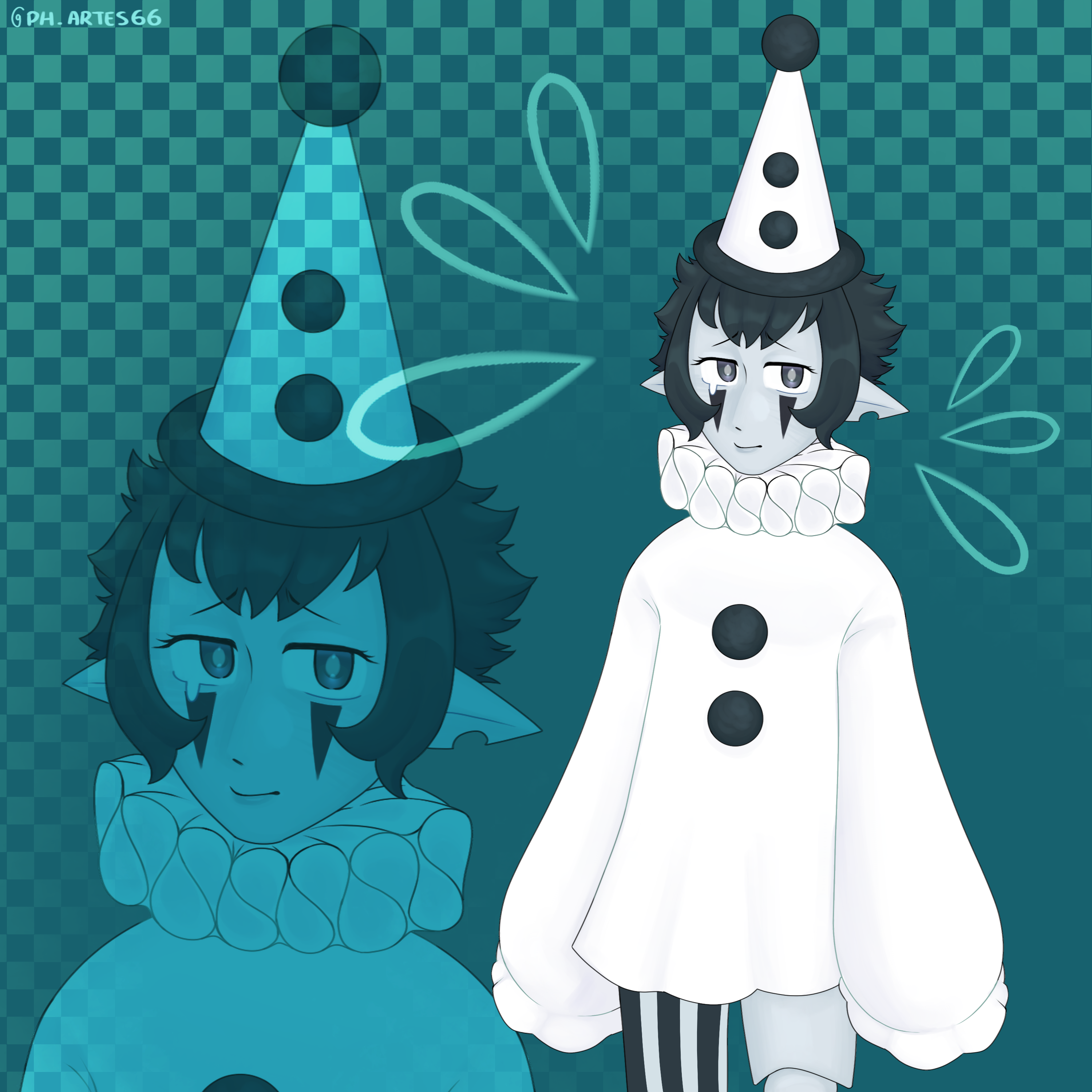 Pierrot portfolio artwork