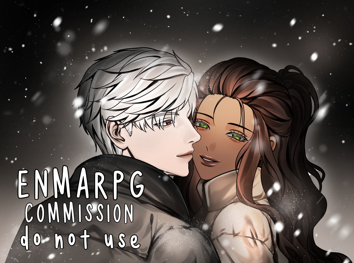 Bylivael's YCH Snow Couple Illustration portfolio artwork
