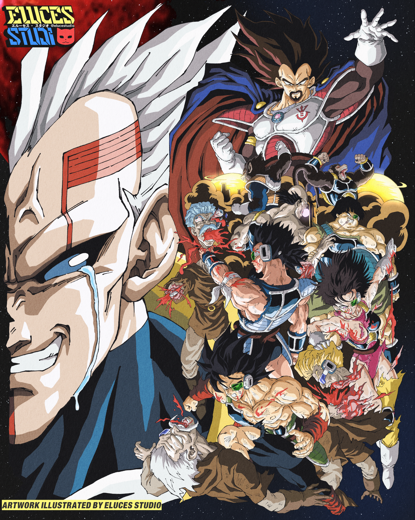Dragon Ball Fan-arts portfolio artwork
