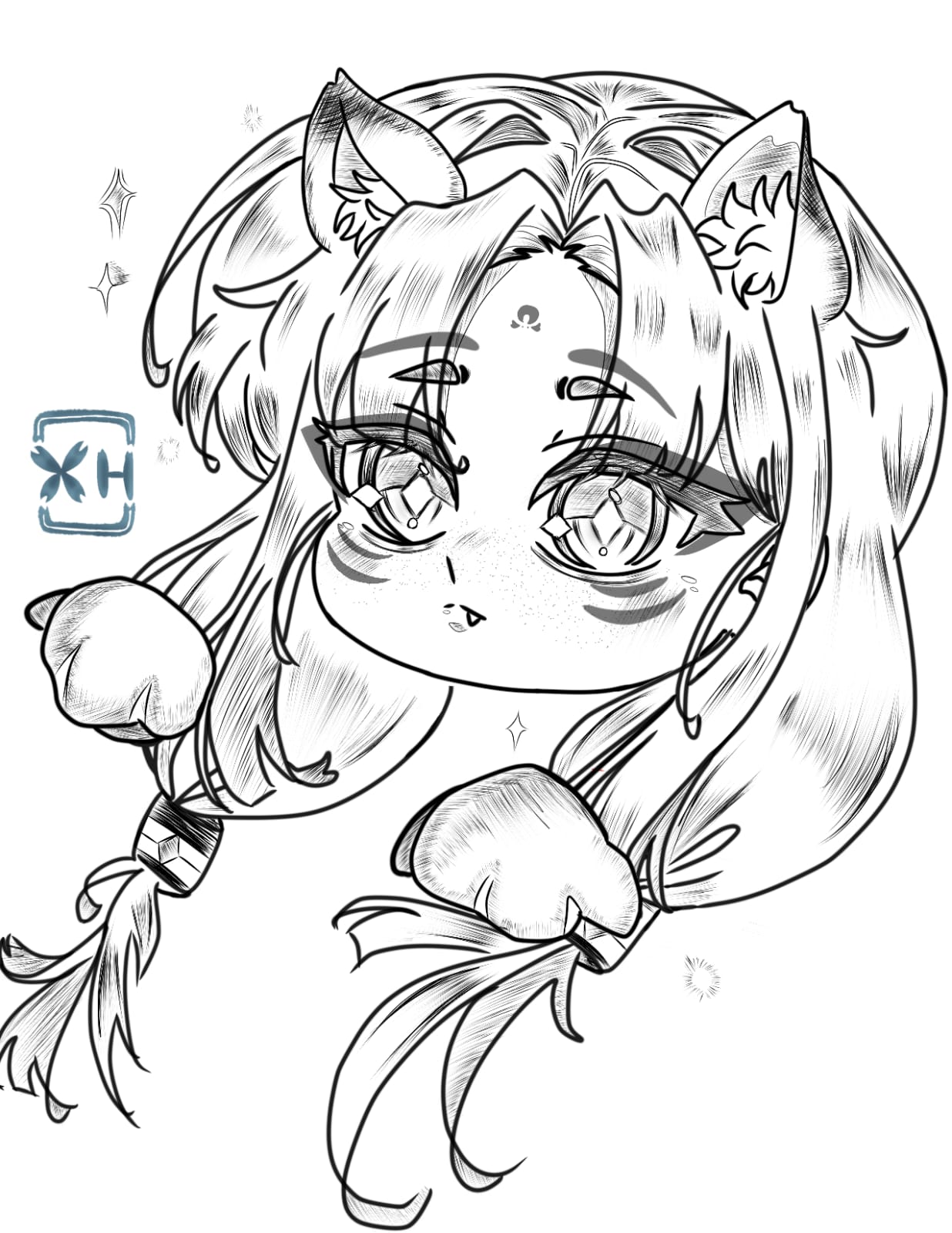 Thamsky Lineart portfolio artwork