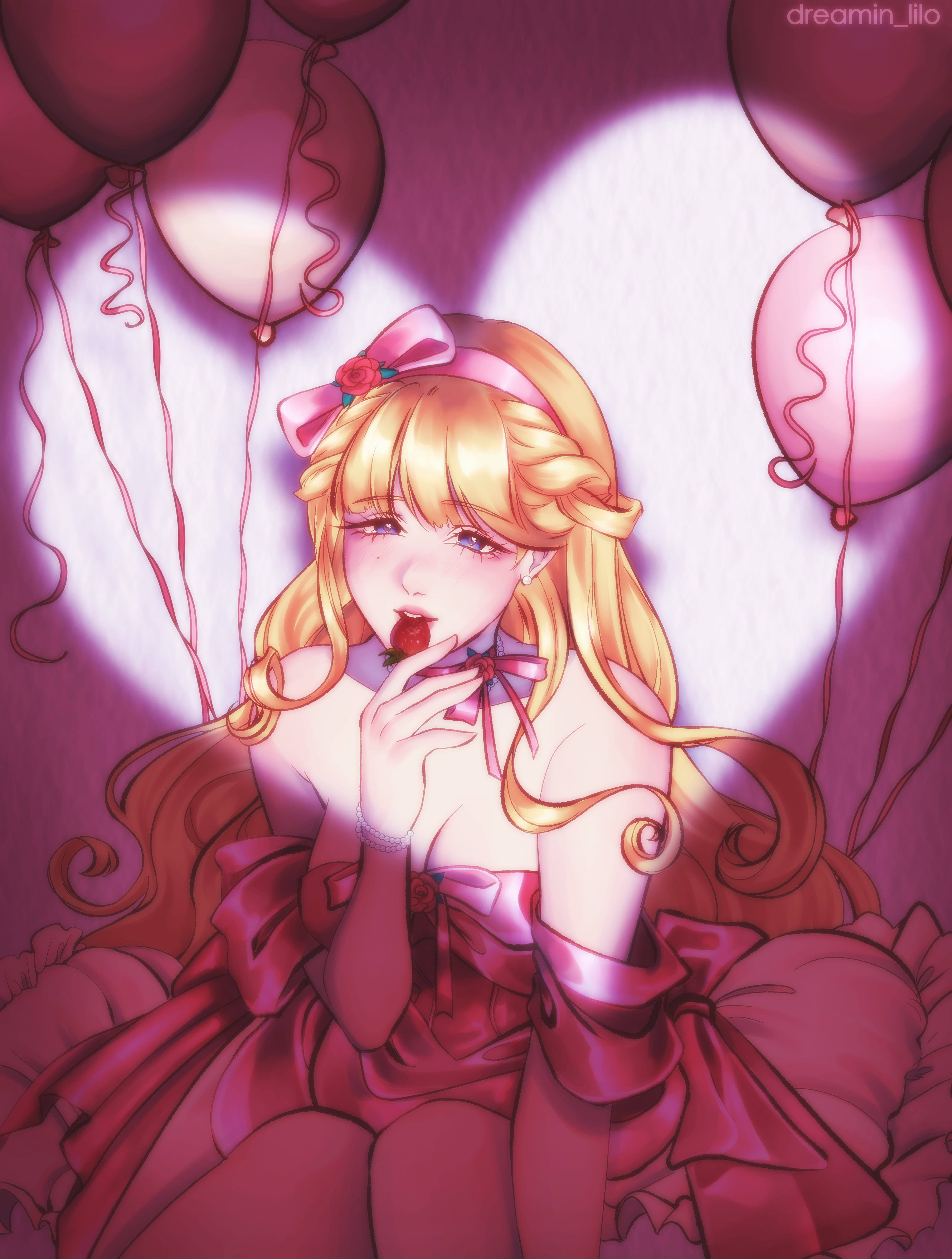 Valentine's Day portfolio artwork
