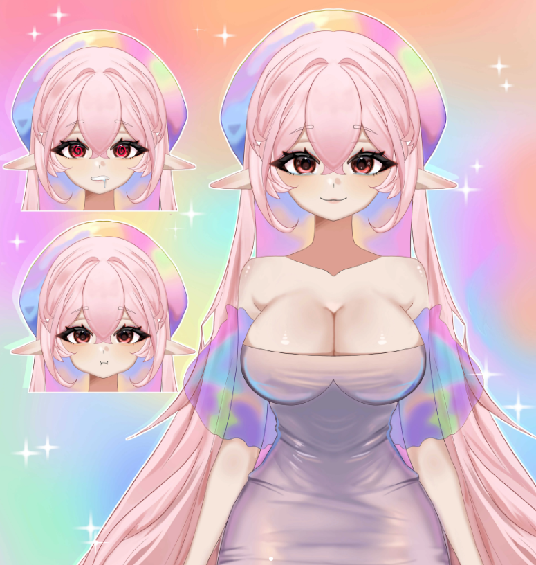|| VTUBER CUSTOM || portfolio artwork