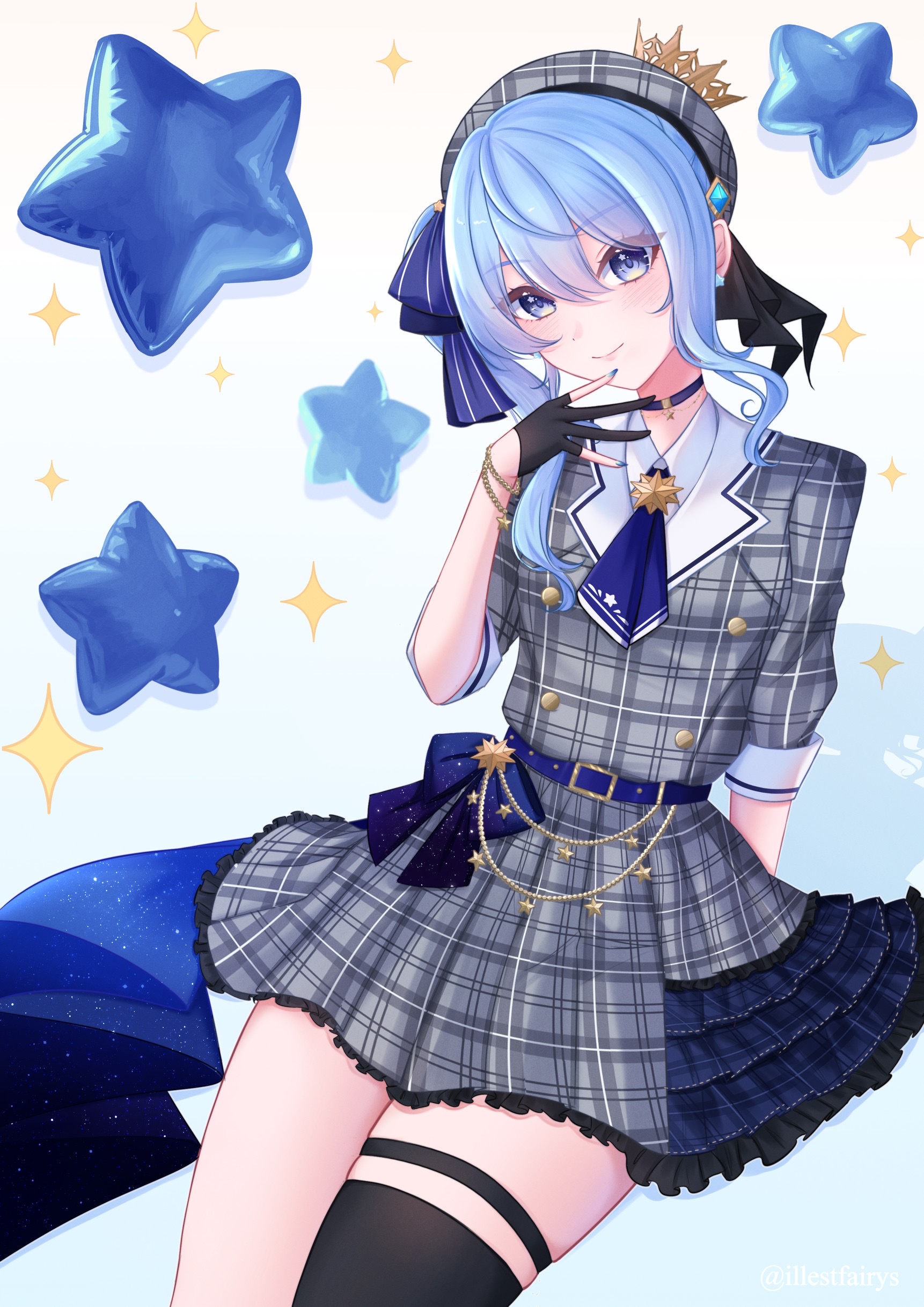 Hoshimachi Suisei portfolio artwork