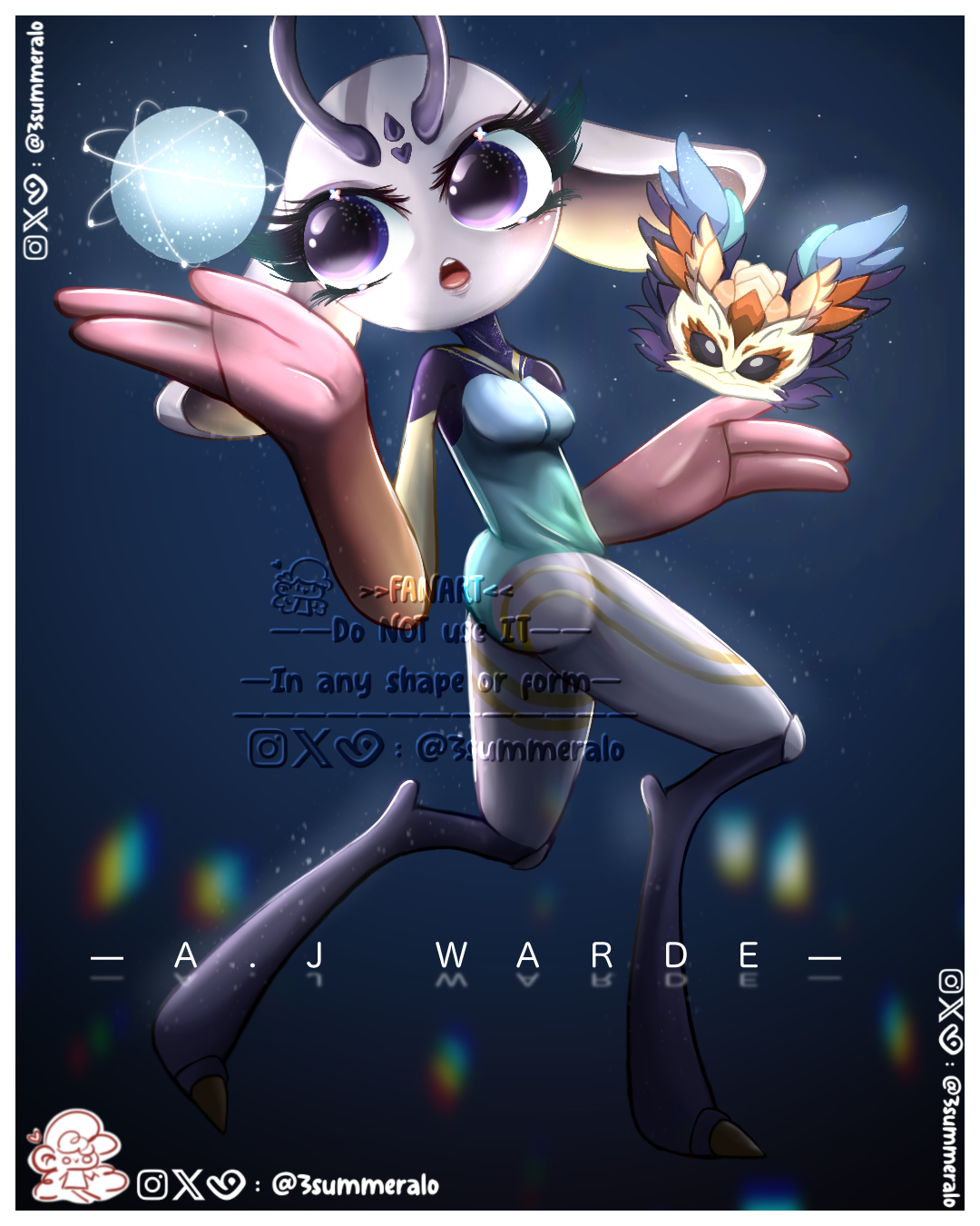 A.J Wardens FanArt portfolio artwork