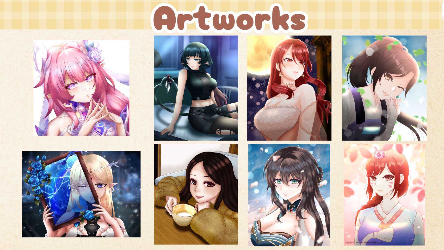 Art & Illustration portfolio artwork
