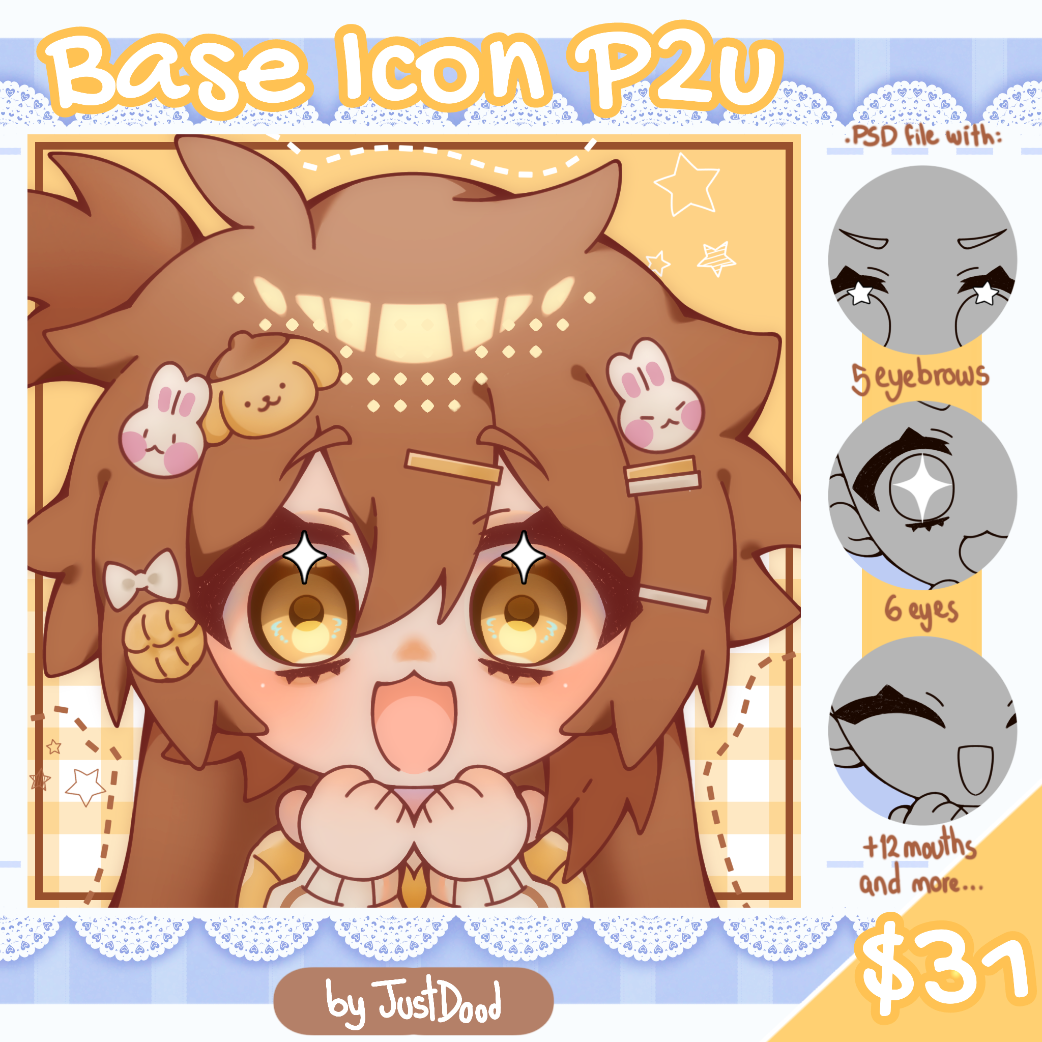 Chibi icon [Base P2U] shop item