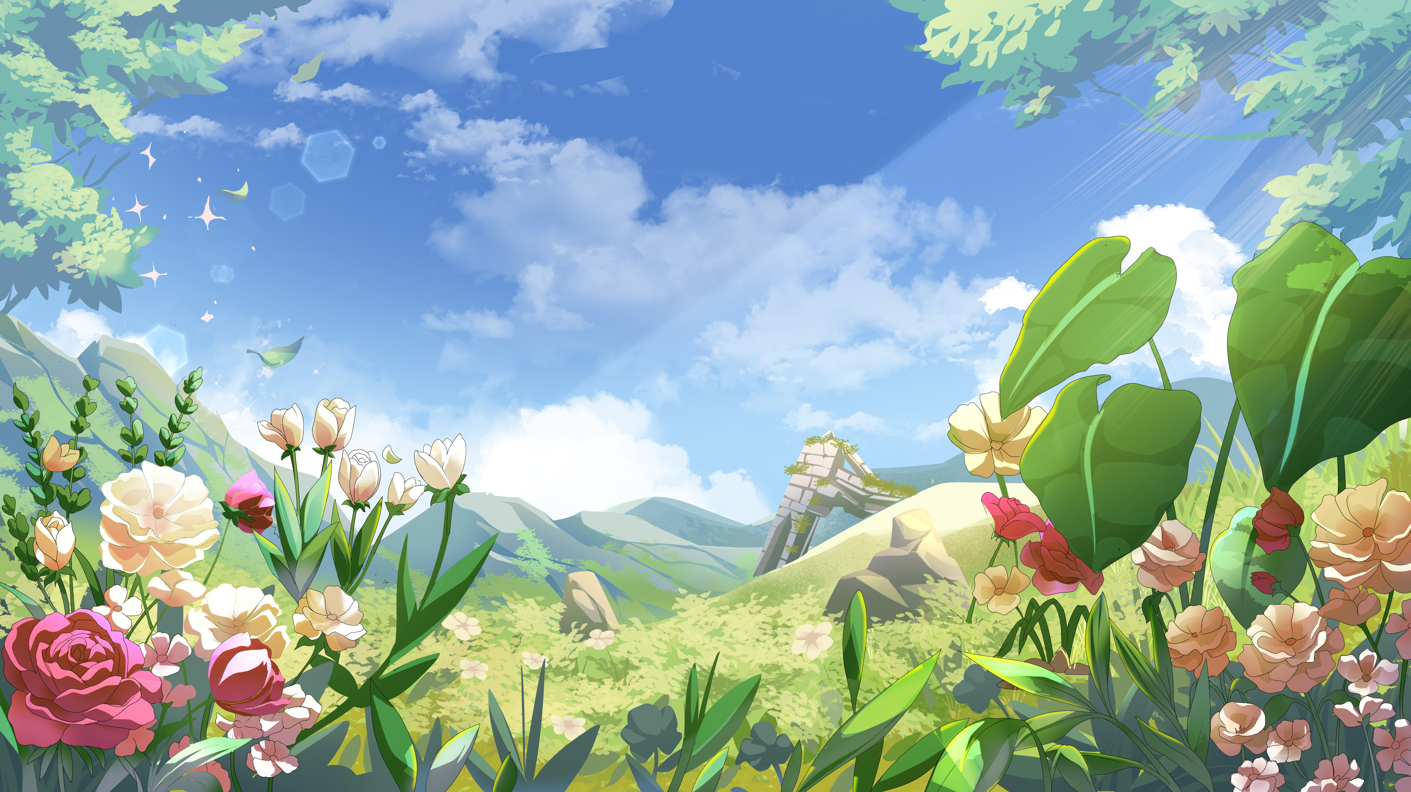Animated Spring Background by PIKO! portfolio artwork
