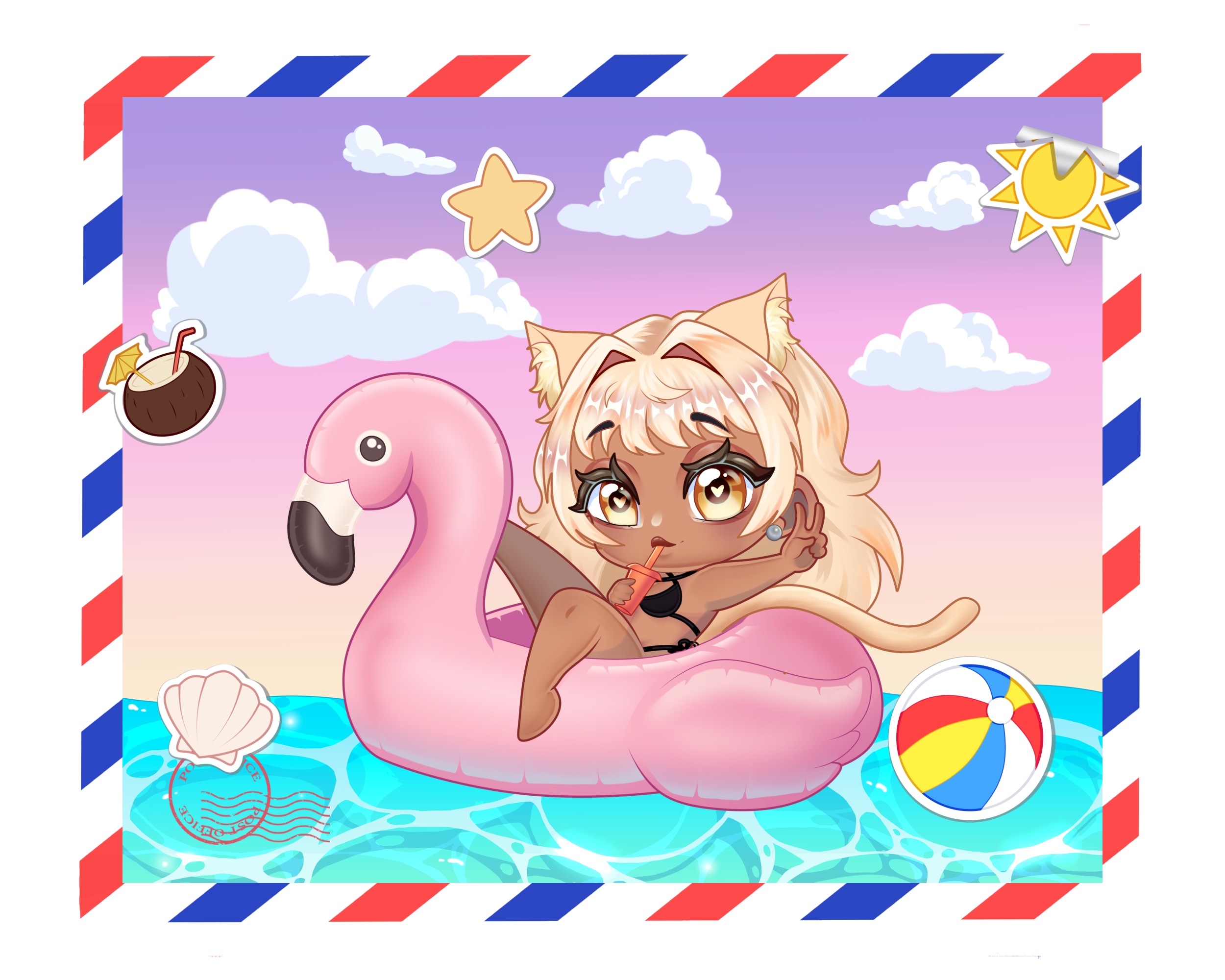 YCH Summer - Widisu β₯ portfolio artwork