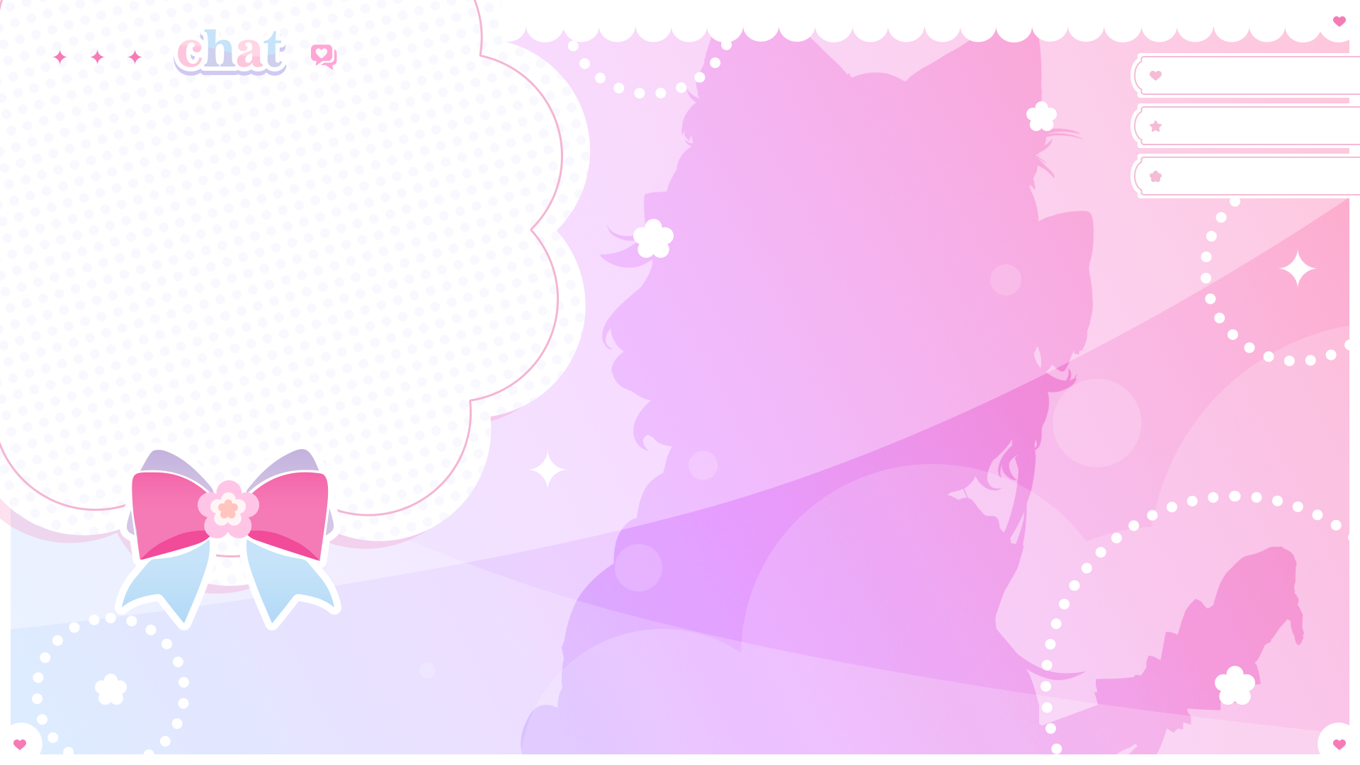 *PREOWNED* Cute Pink Theme: Overlays + Panels + Schedule + Animation Set! shop item