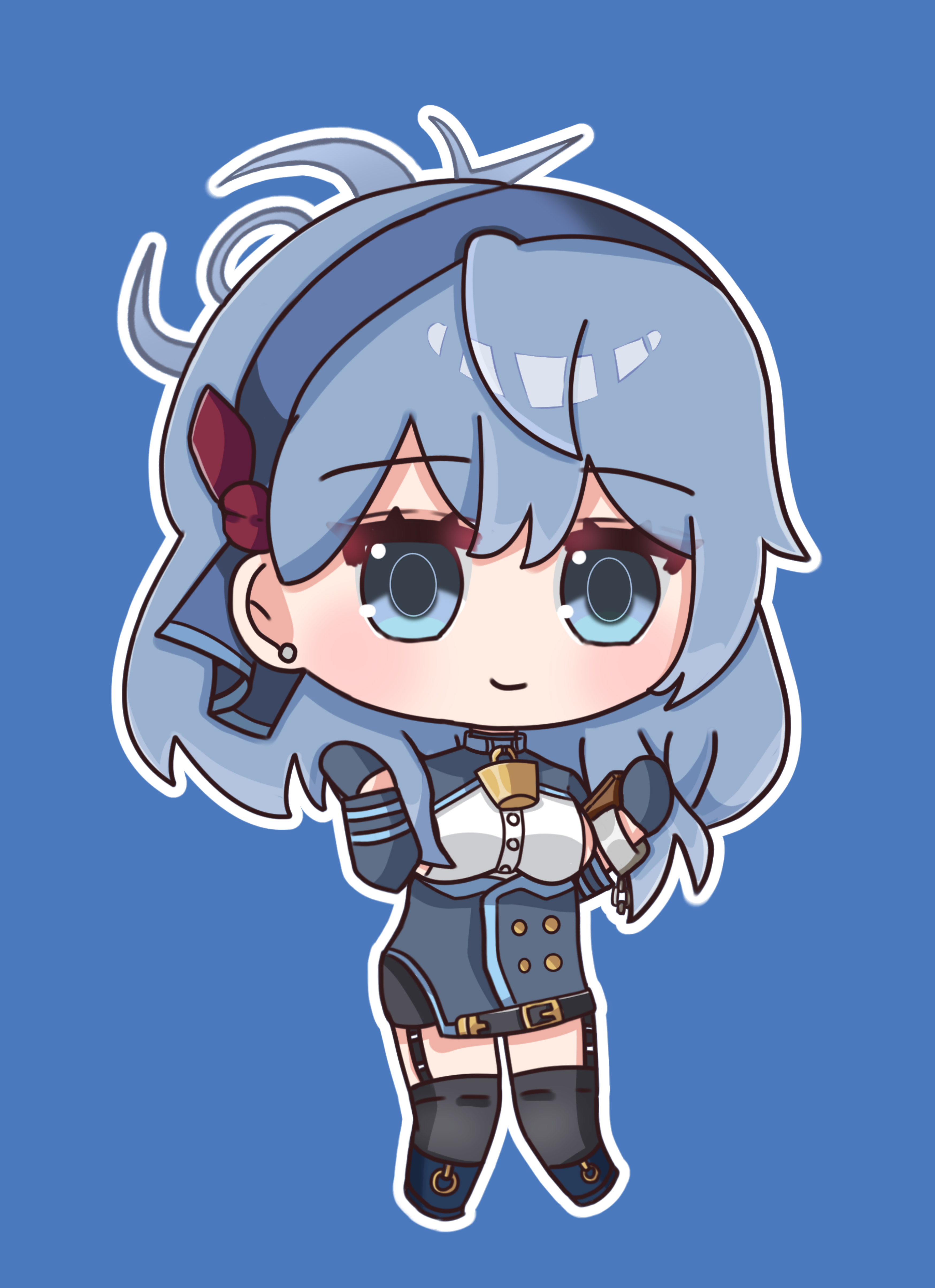 Ako Blue Archive portfolio artwork