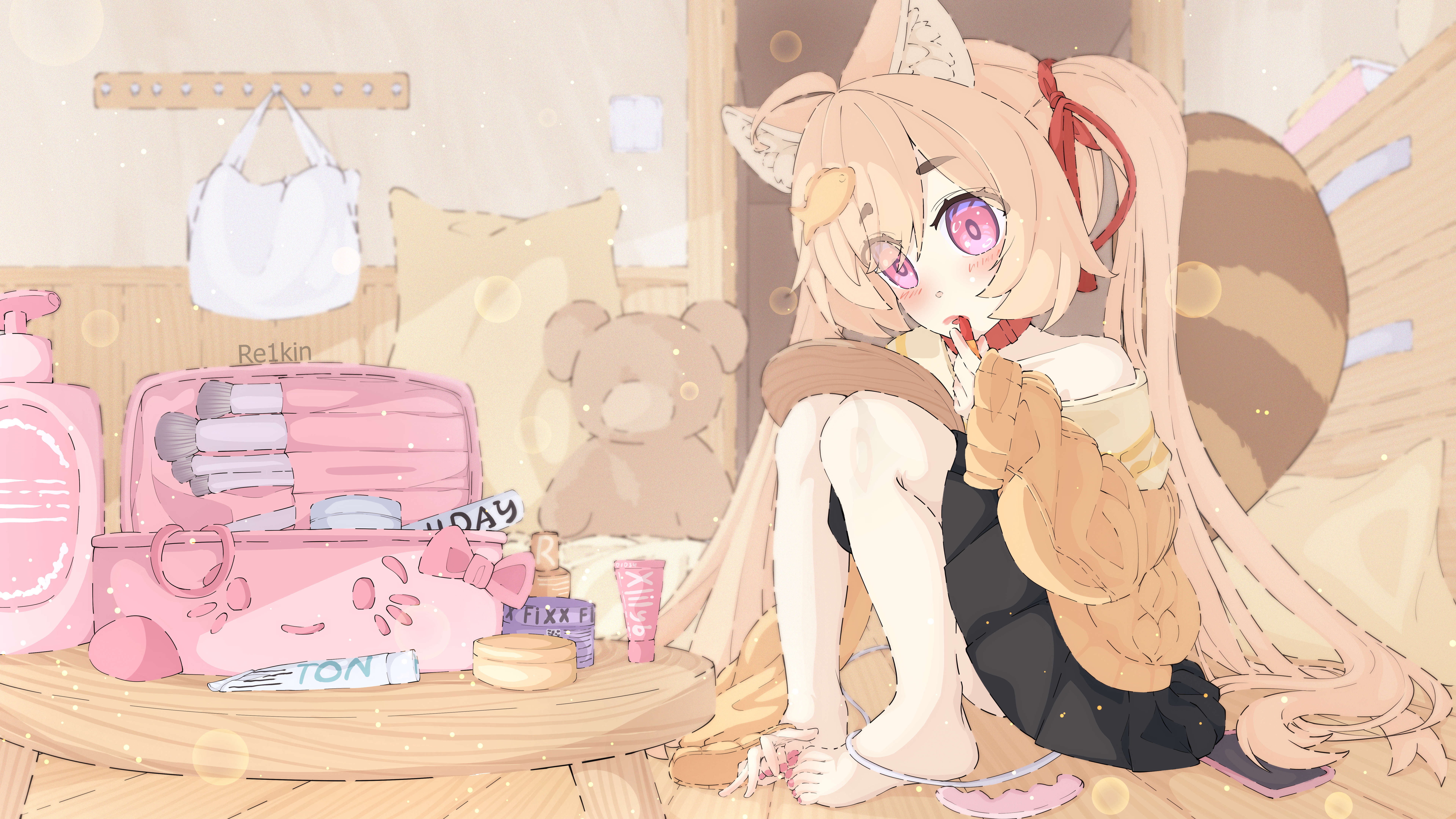 Cute Pastel VTuber & OC Illustration 🌸