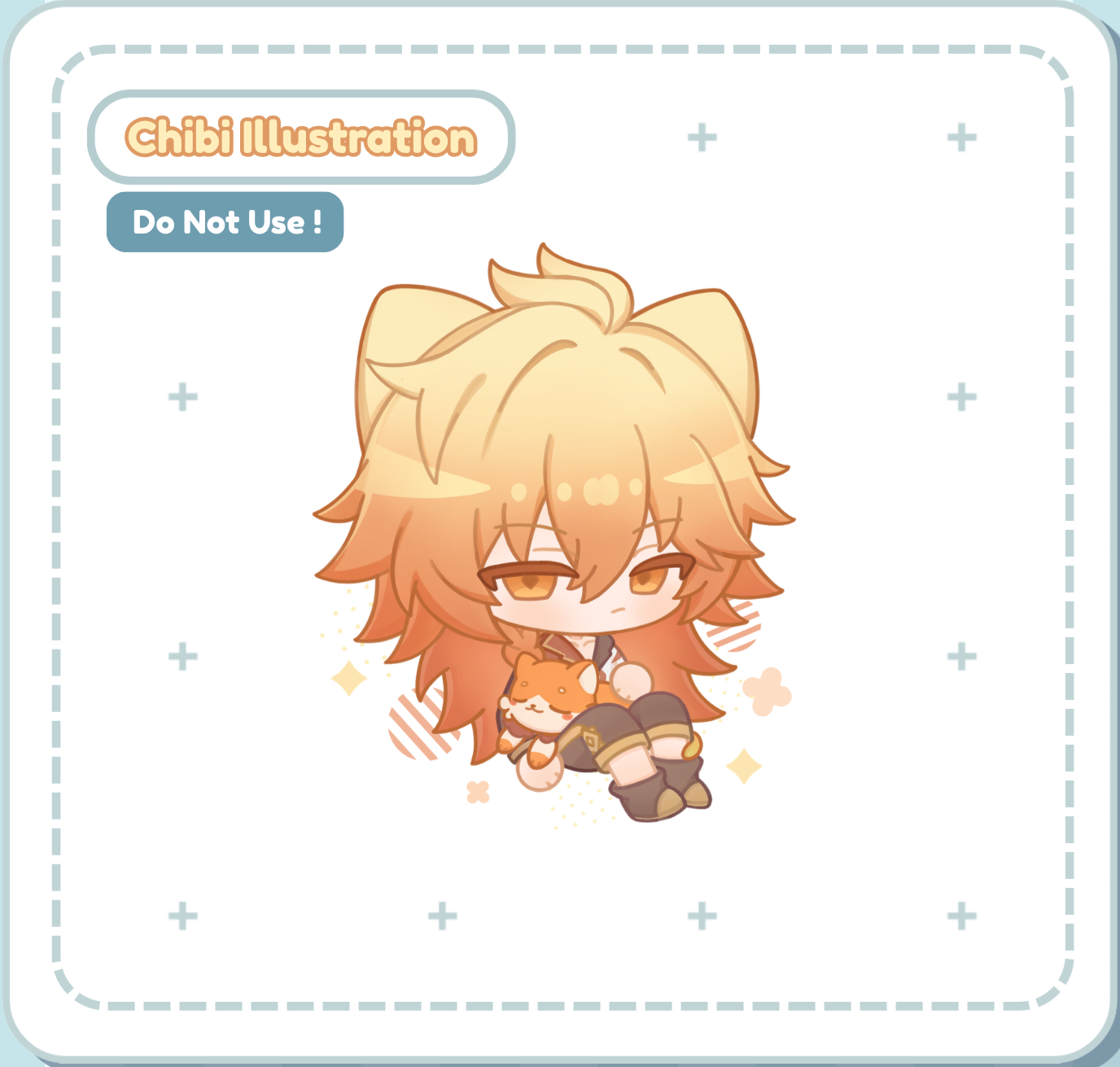 Mydei chibi portfolio artwork
