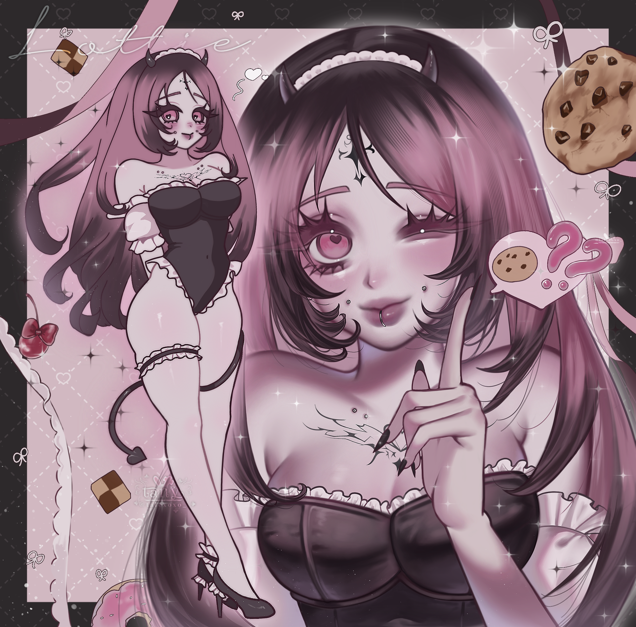 ✦ SKEBㆍ꒰ Rendered ꒱ Simple Character Page ⸝⸝