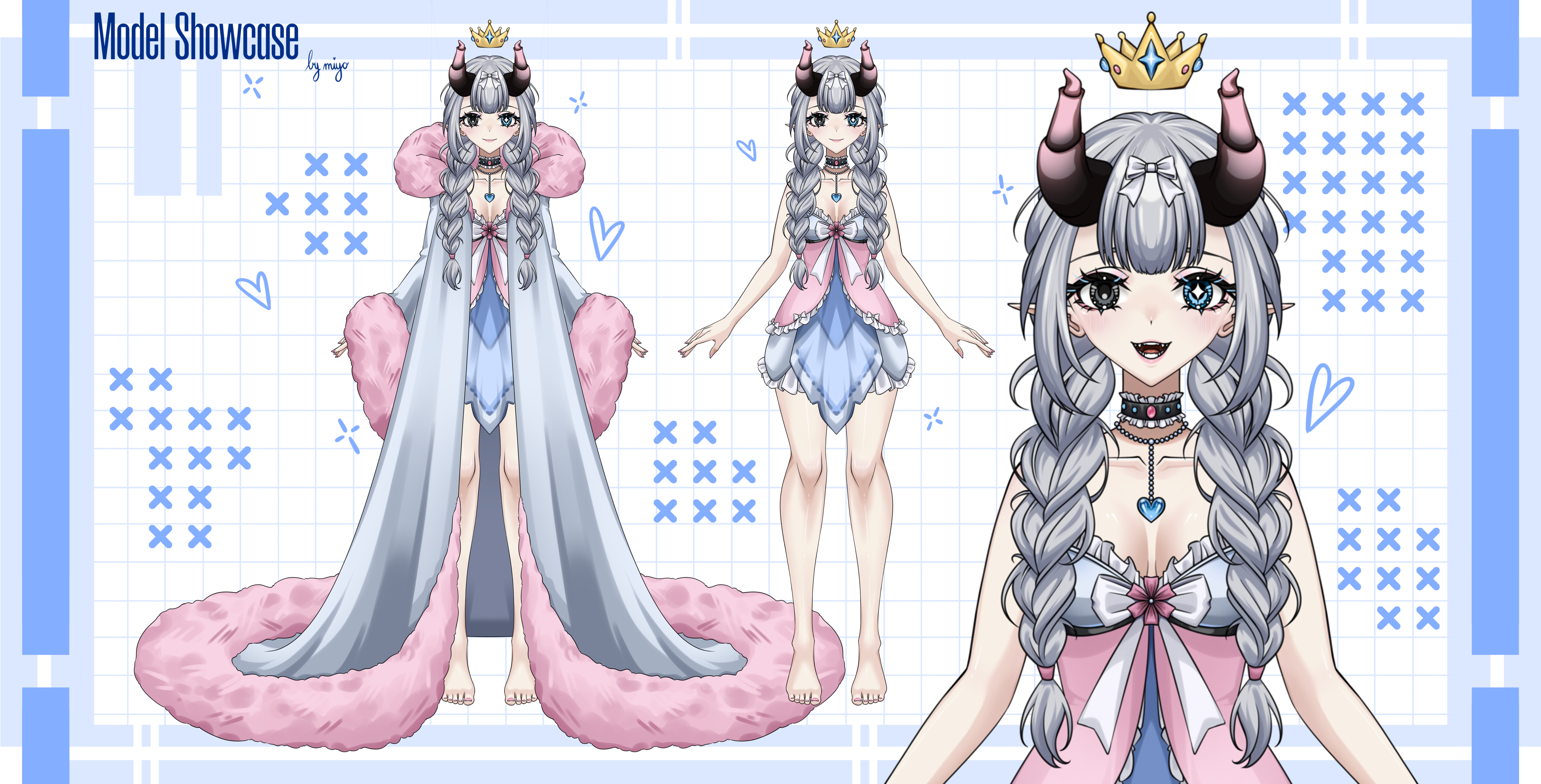 Mikas Model portfolio artwork