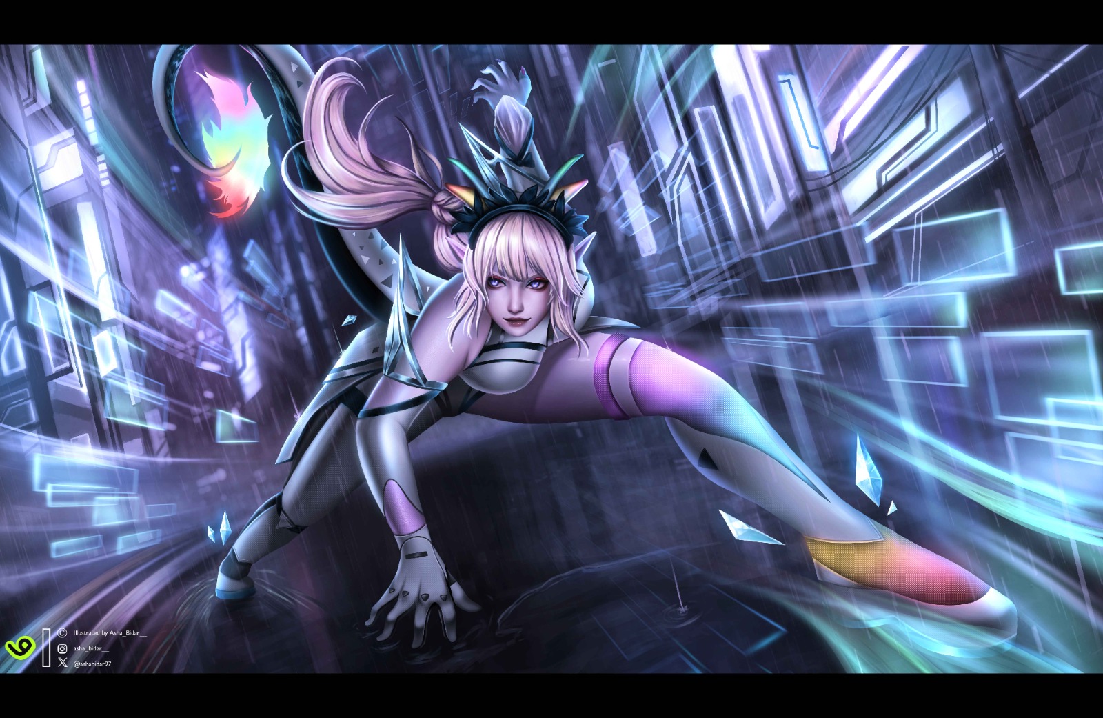 Jellyjiggler Splash Art Commission portfolio artwork