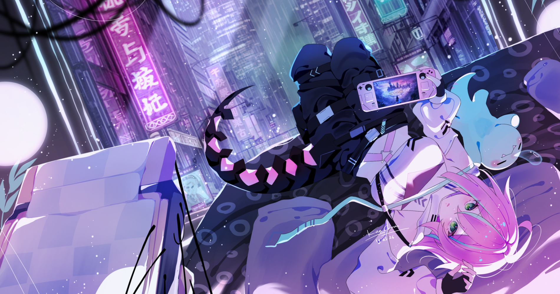 Commissioned Illustration portfolio artwork