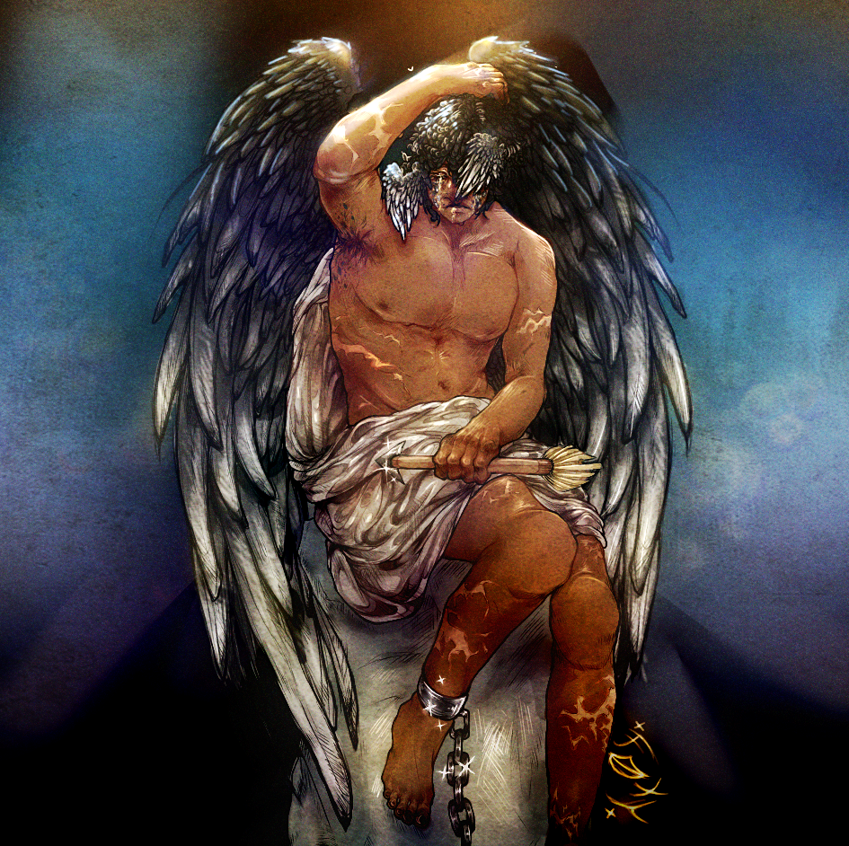 Fallen Angel portfolio artwork