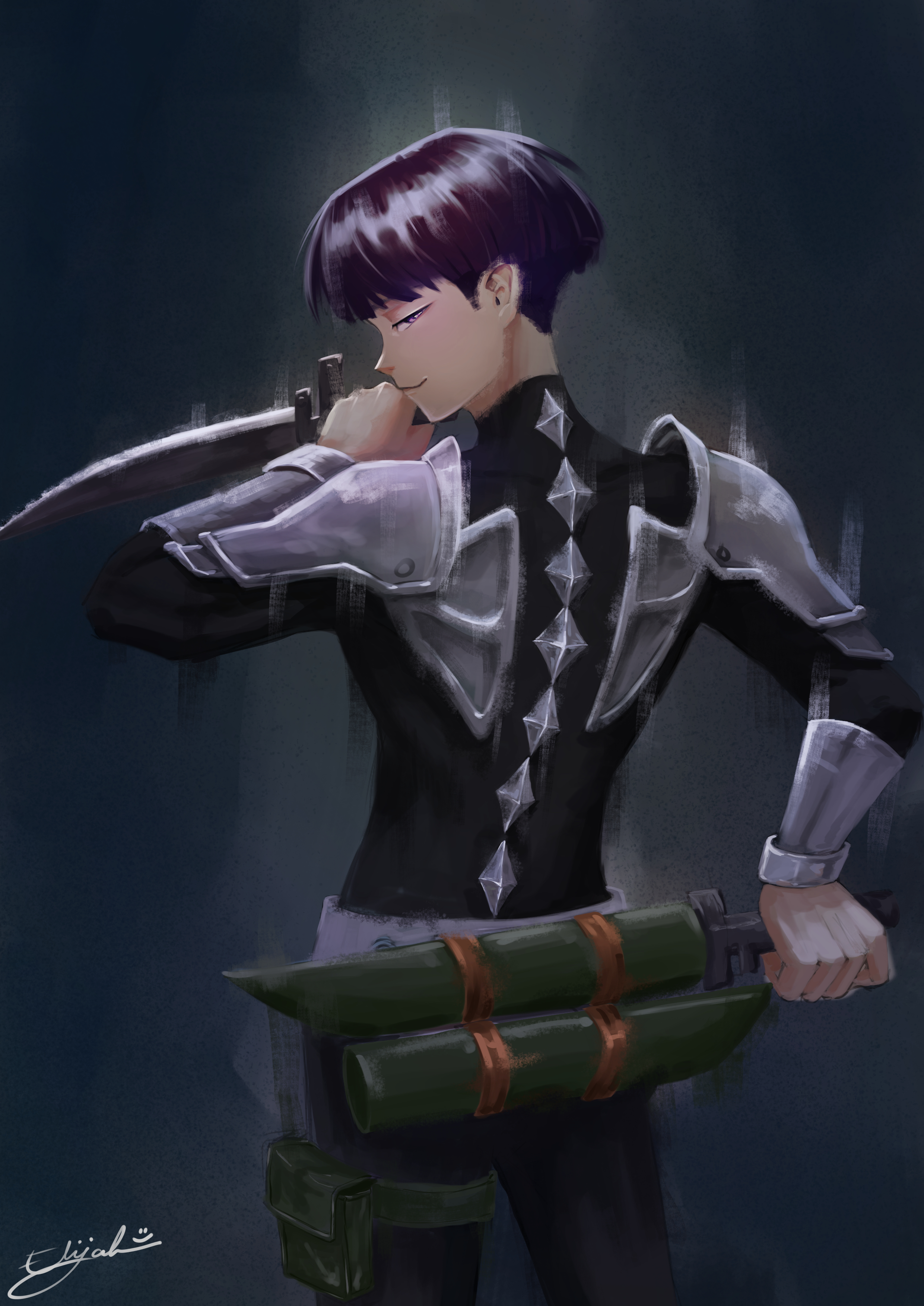 Captain Hoshina Fan Art portfolio artwork