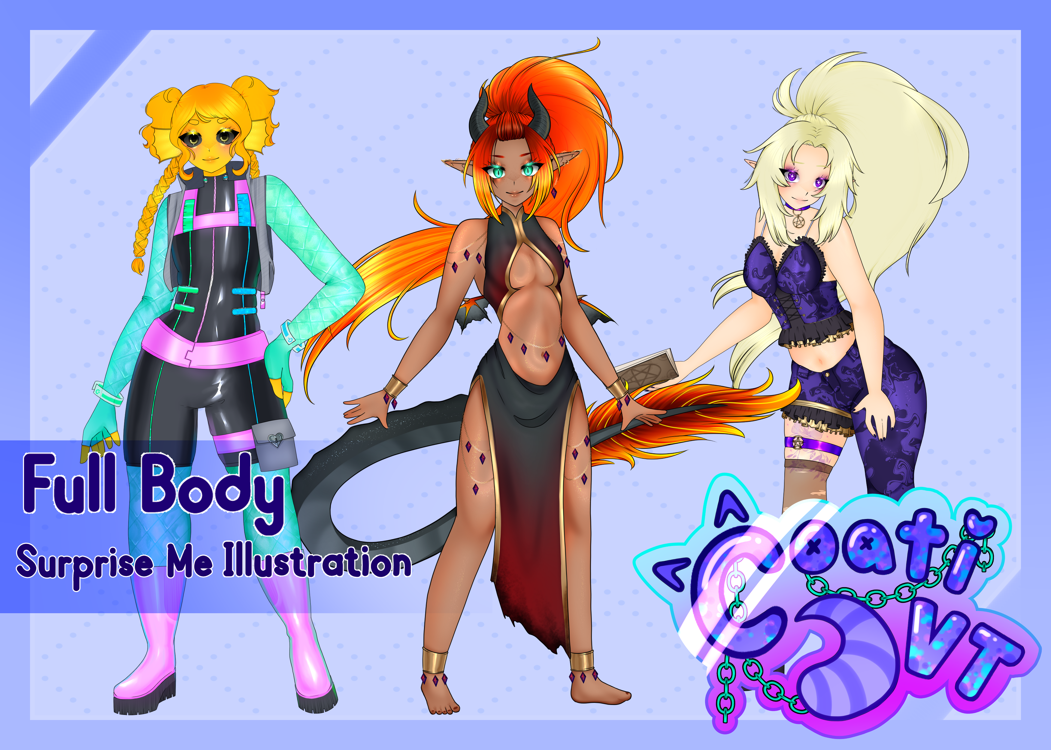 Full Body Illustration (Surprise me!)