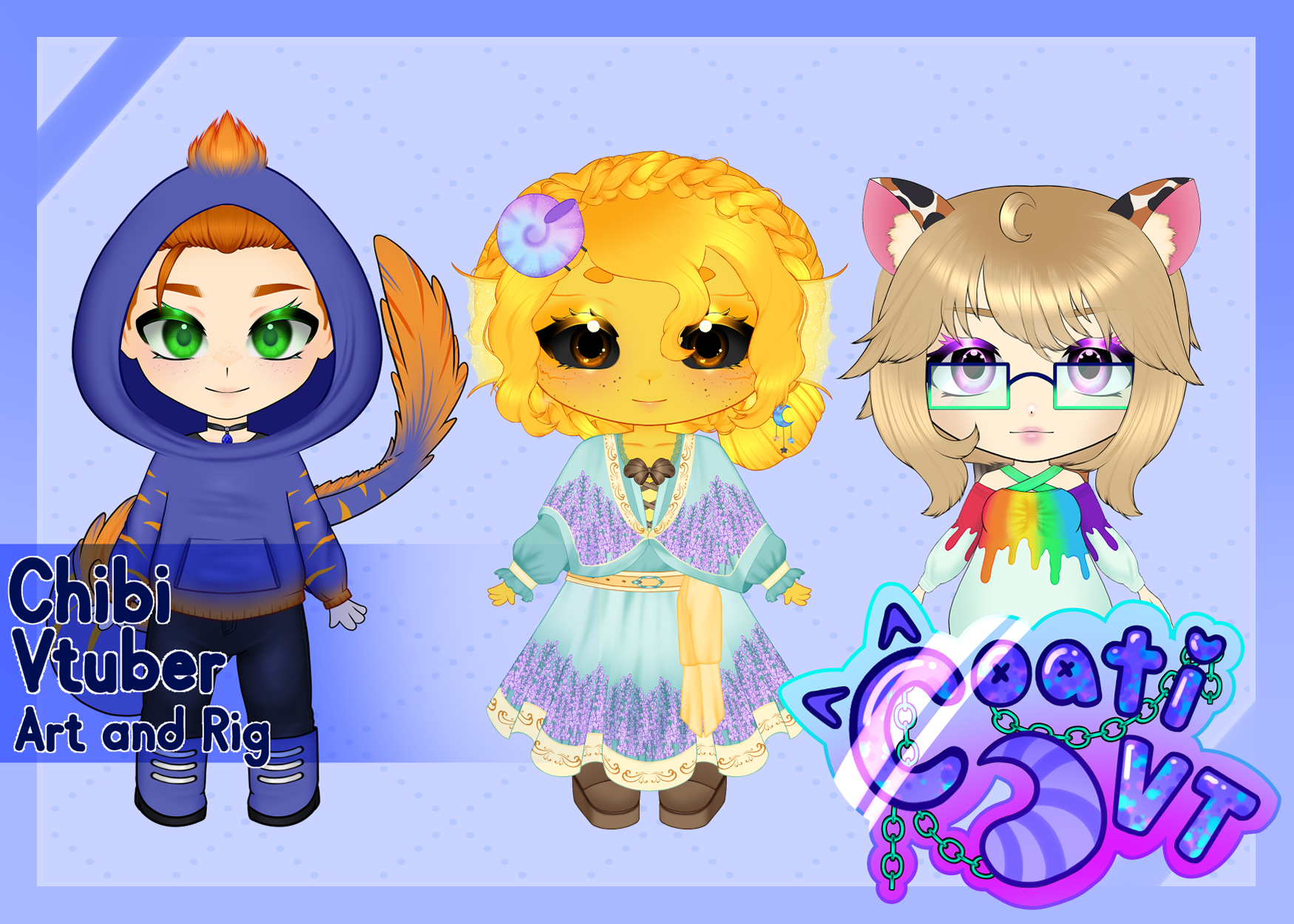 Chibi Vtuber (Art + Rig)