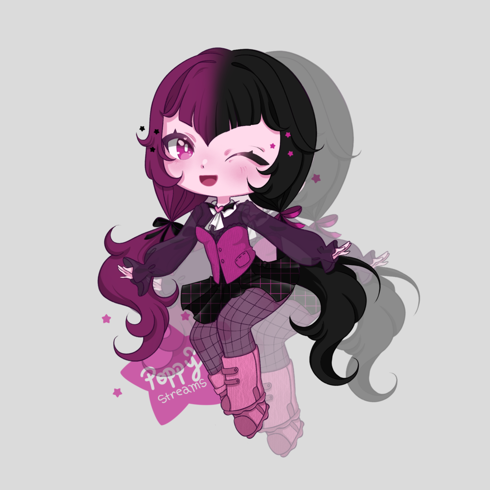 Surprise Chibi Illustration