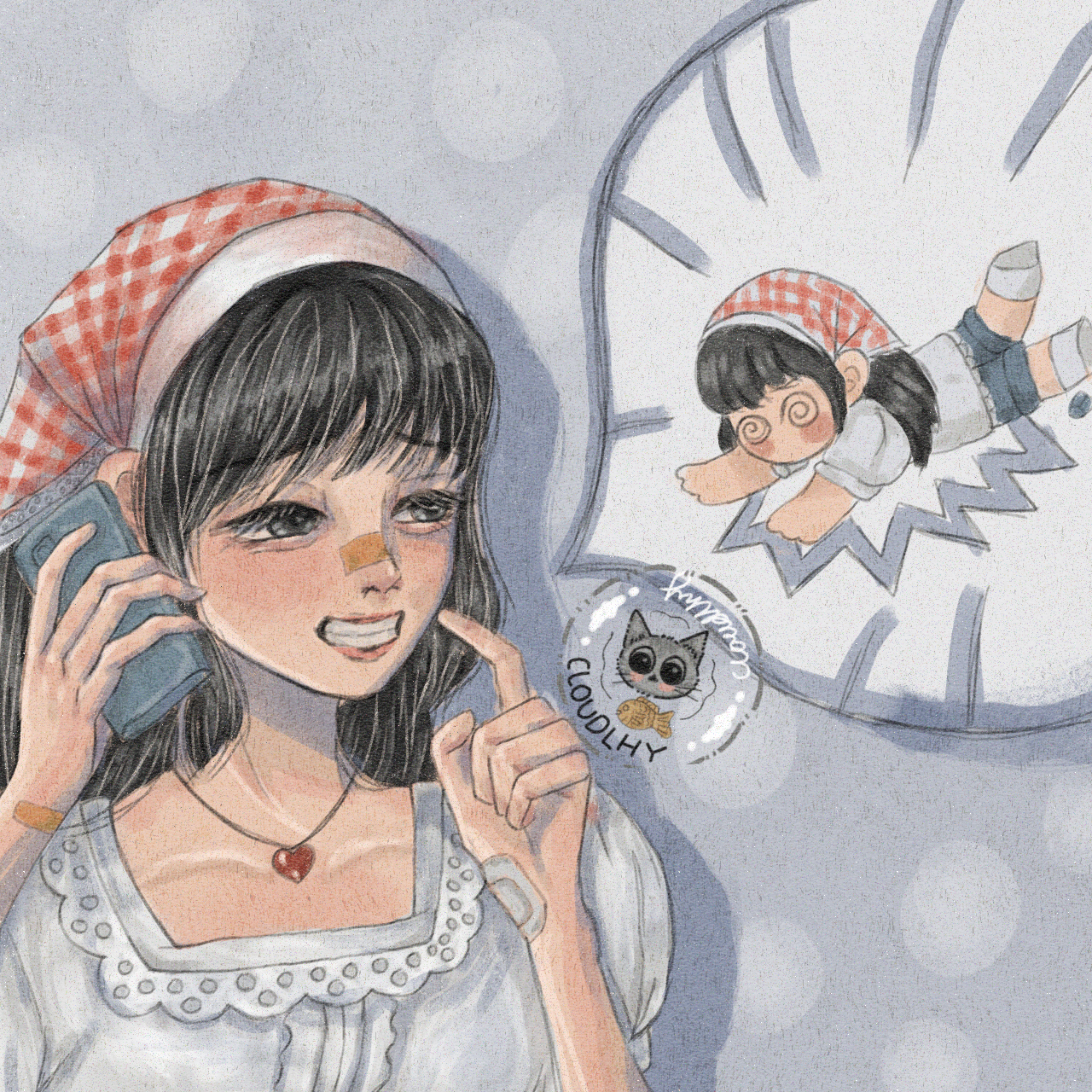 Hallo hallo ヽ(o´・∀・｀)ノ portfolio artwork