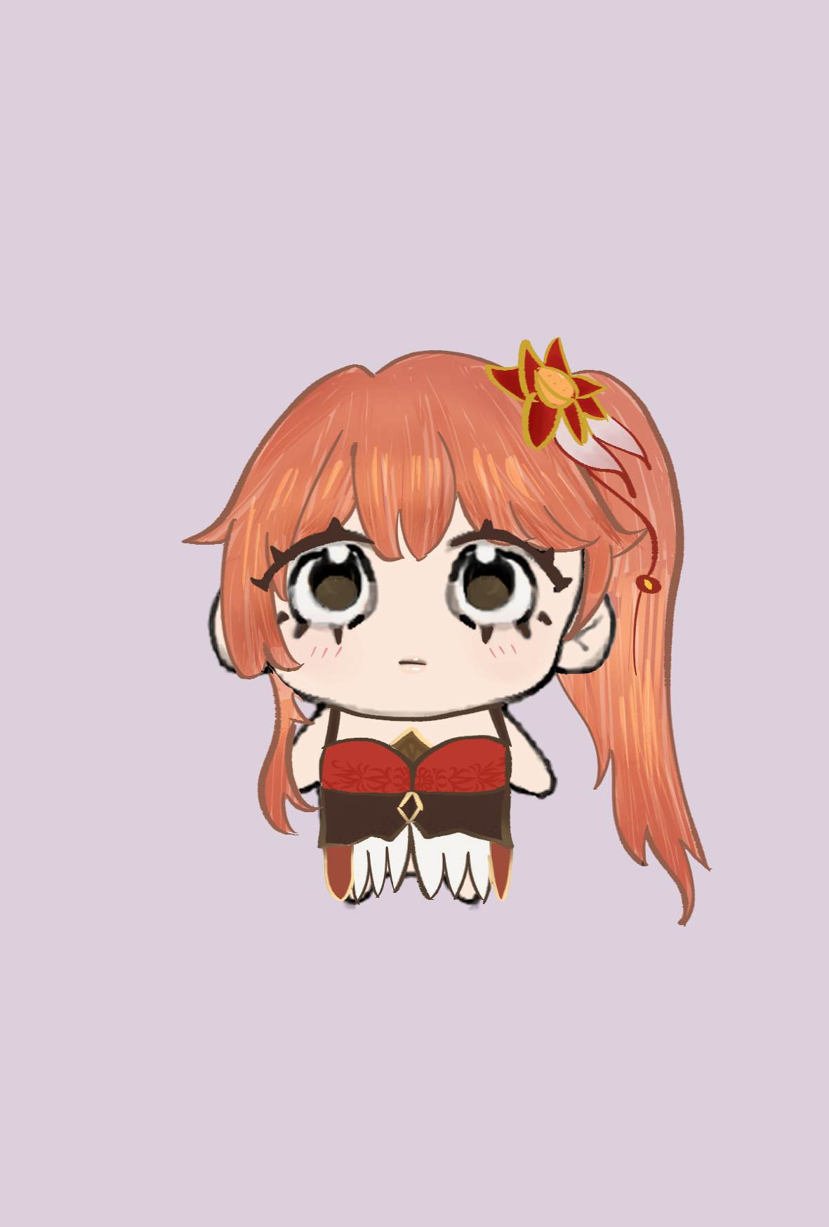 Guinaifen chibi YCH portfolio artwork