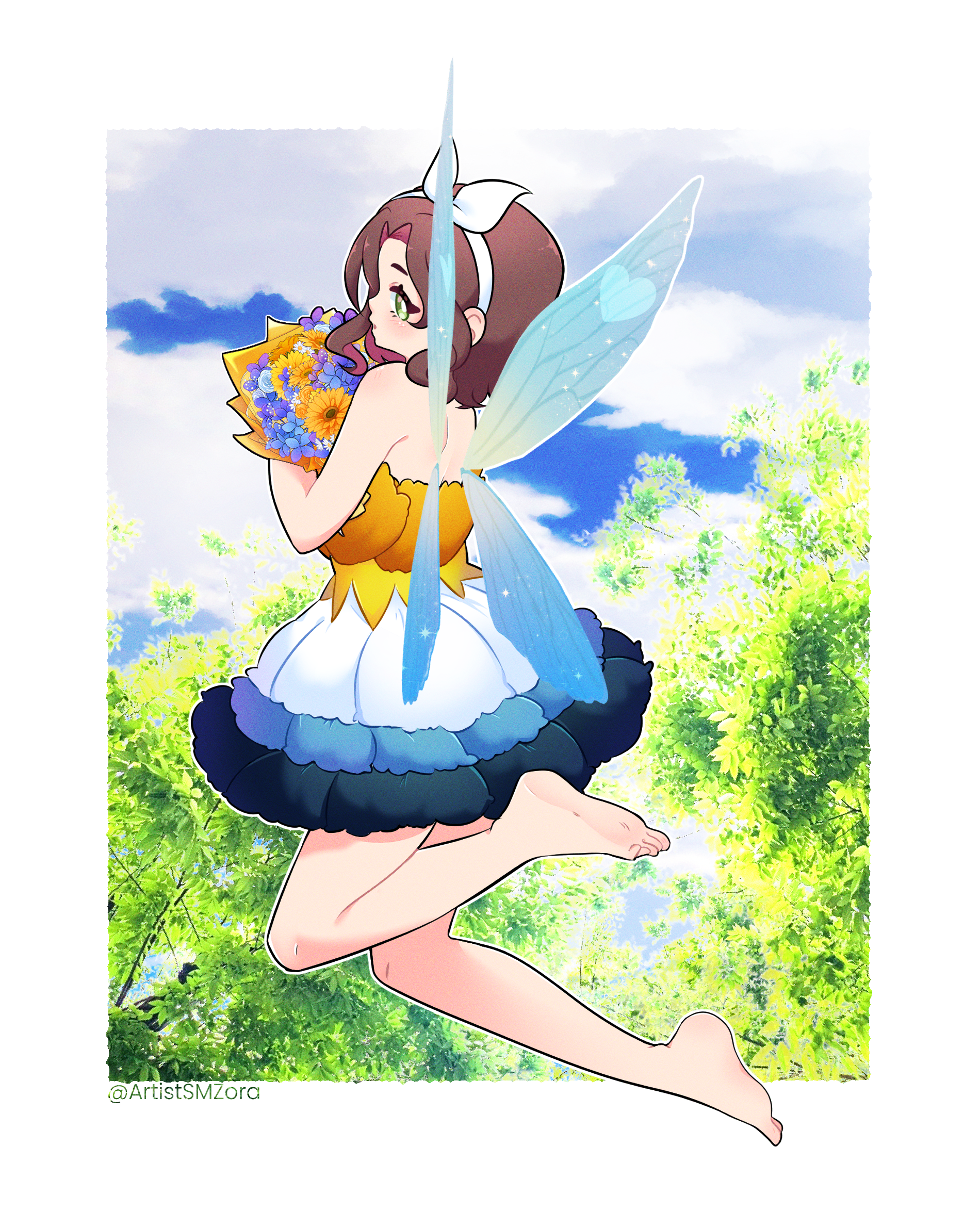 Aroace fairy portfolio artwork