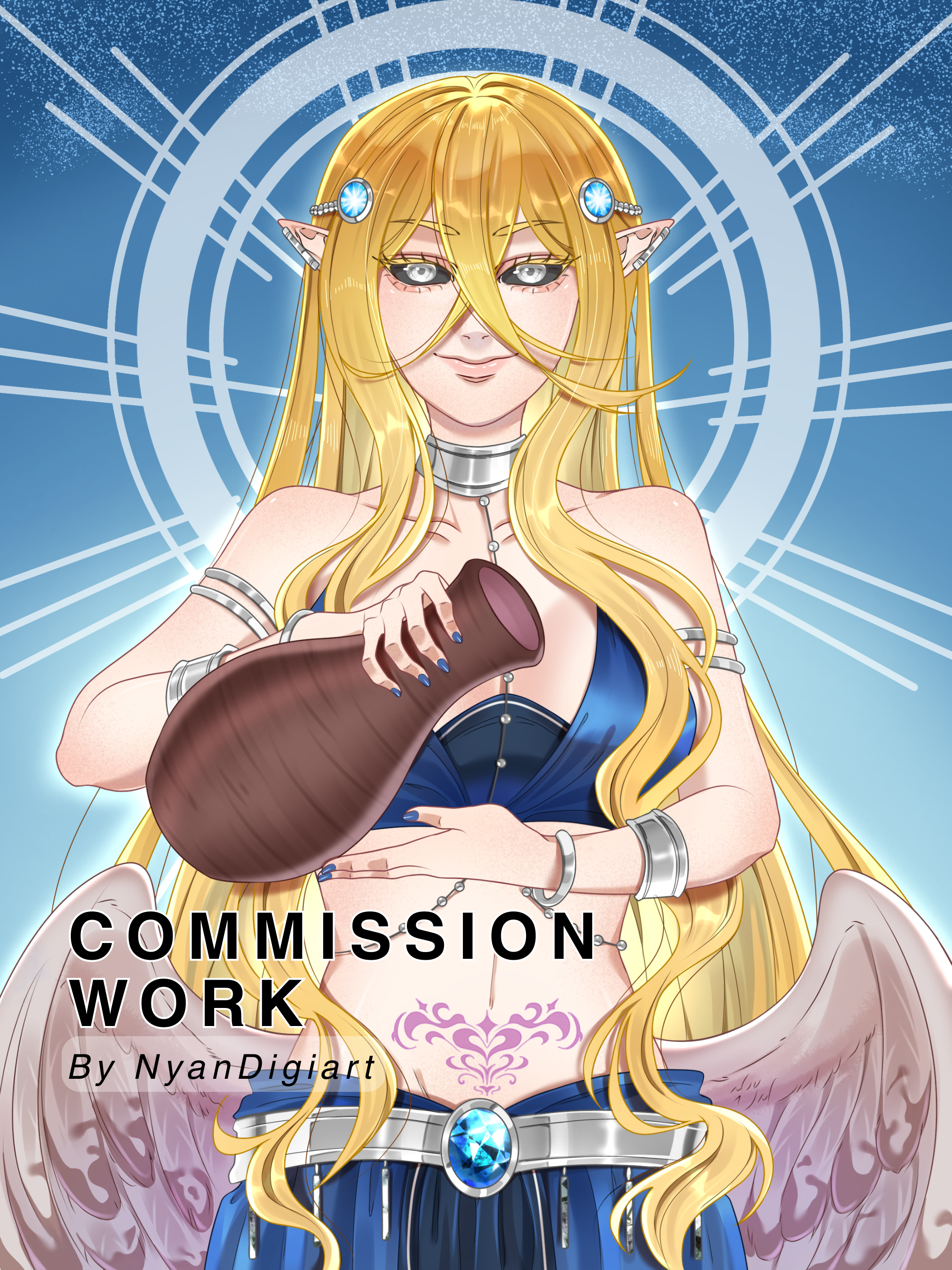 Commission Work portfolio artwork