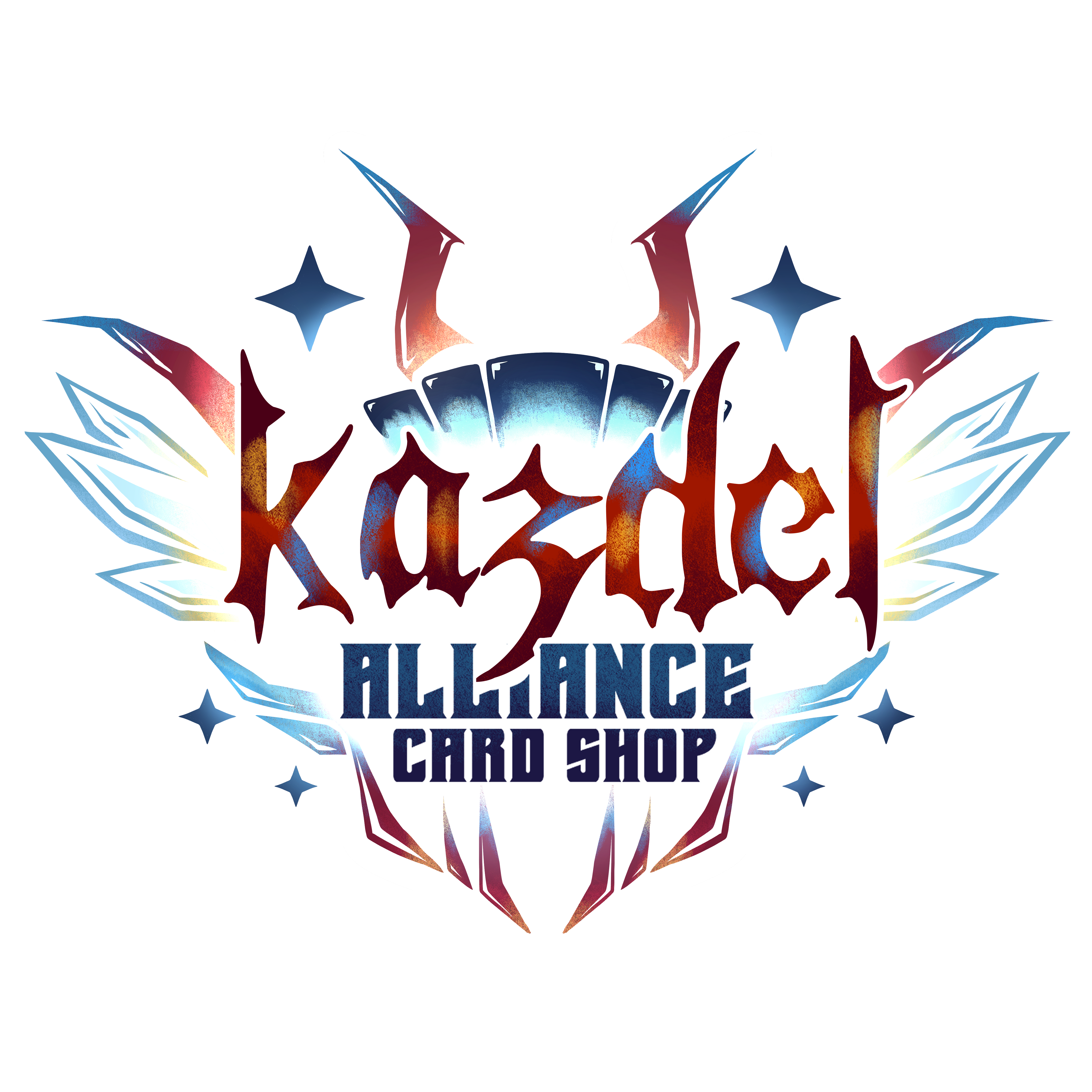 Logo Design Commission for Kazdel Alliance Card Shop portfolio artwork