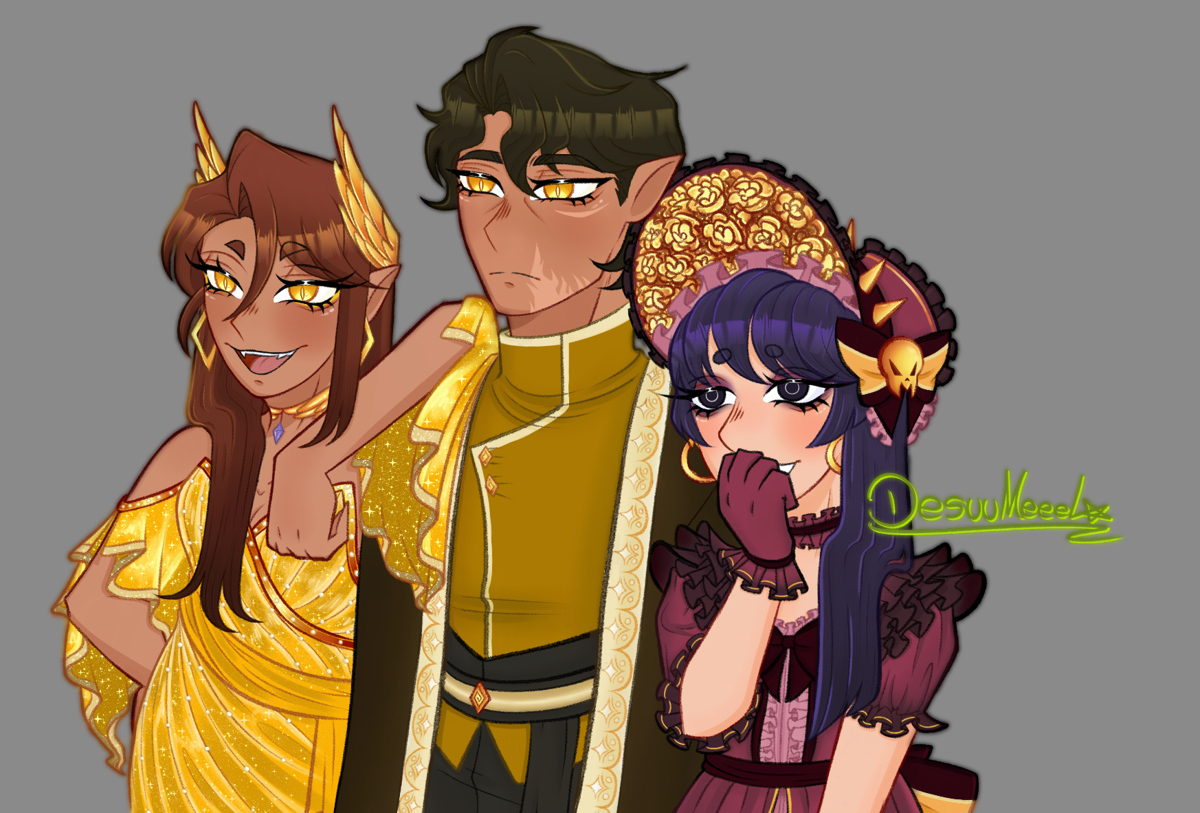 Pai de meninas portfolio artwork