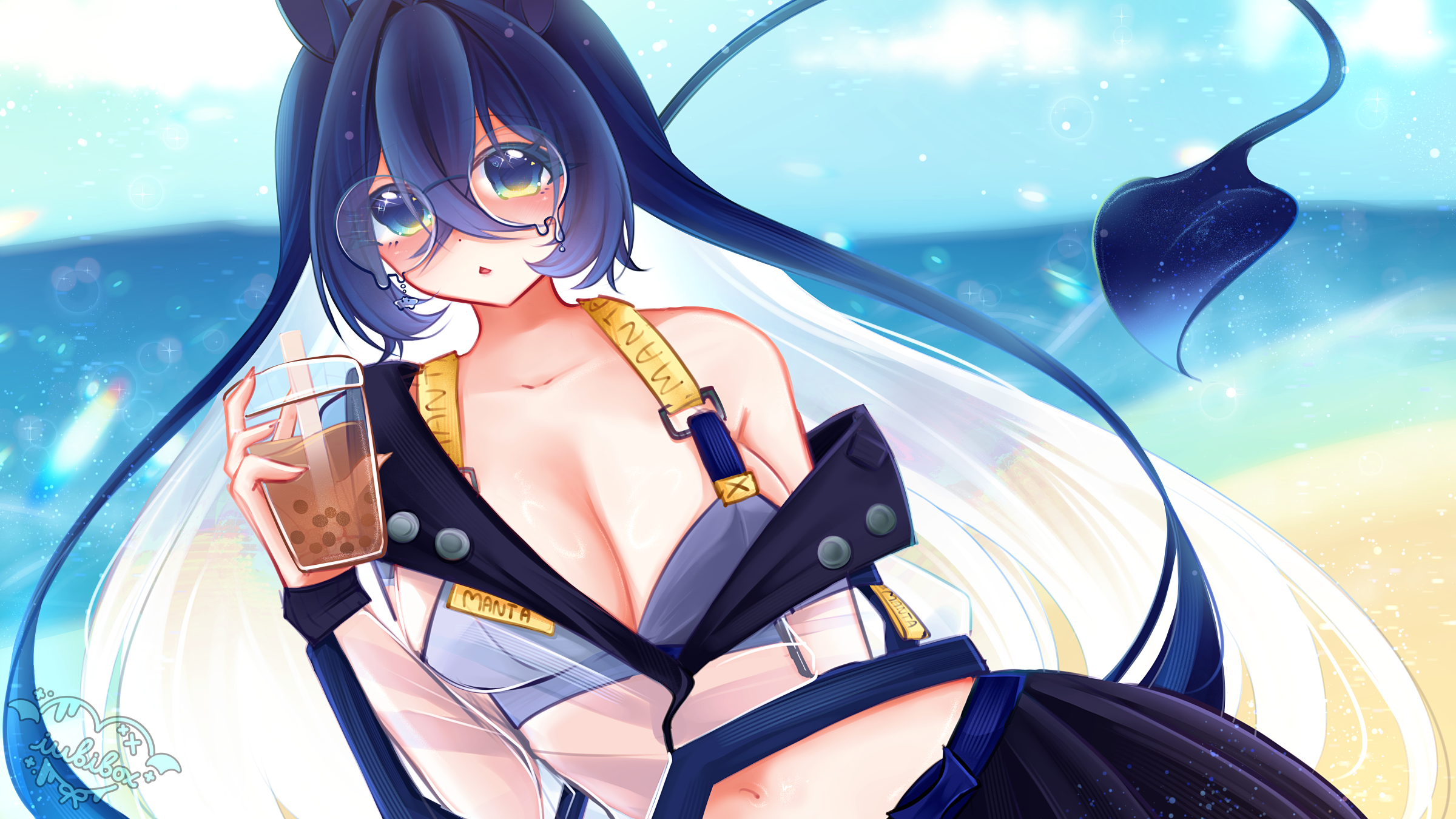 sketchy skeb for yunacandyu portfolio artwork