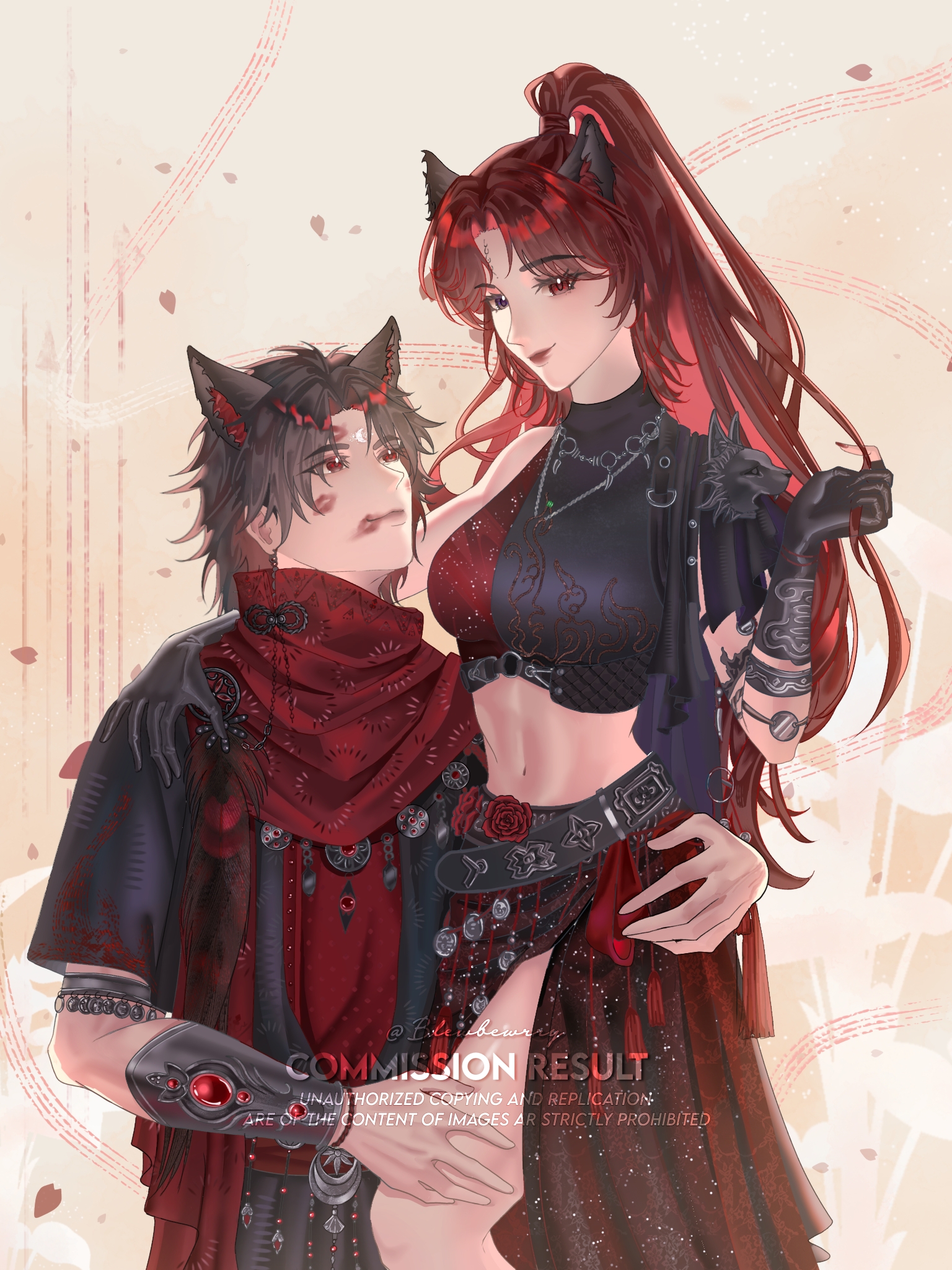 Caelmirae’ Full Render Illustration portfolio artwork