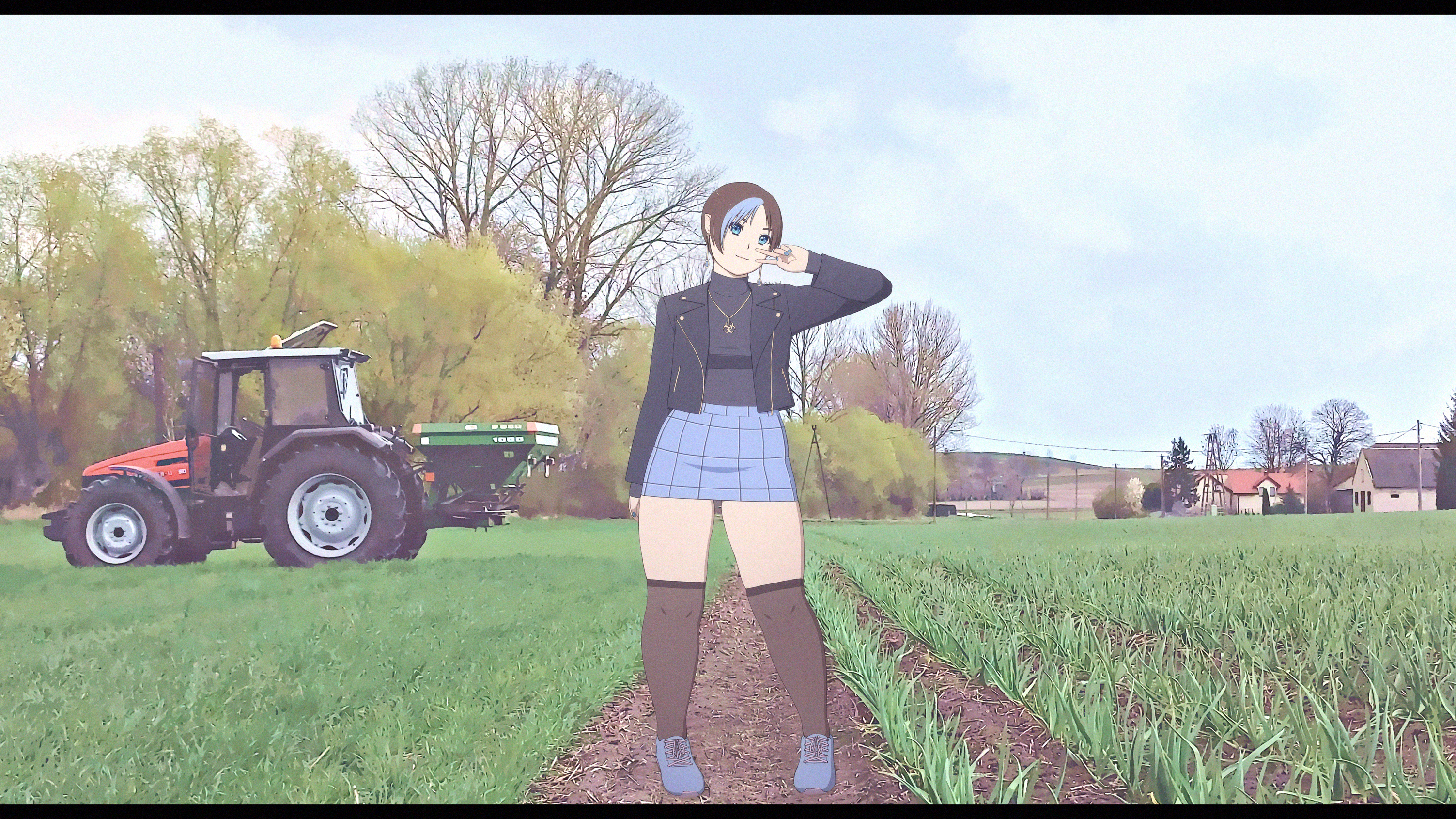 Countryside vibe portfolio artwork